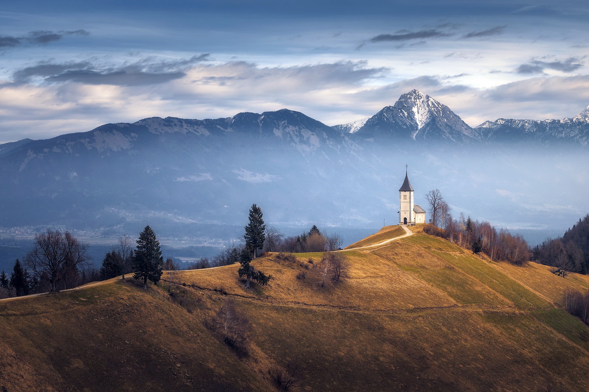 General 2048x1365 mountains nature fall landscape church