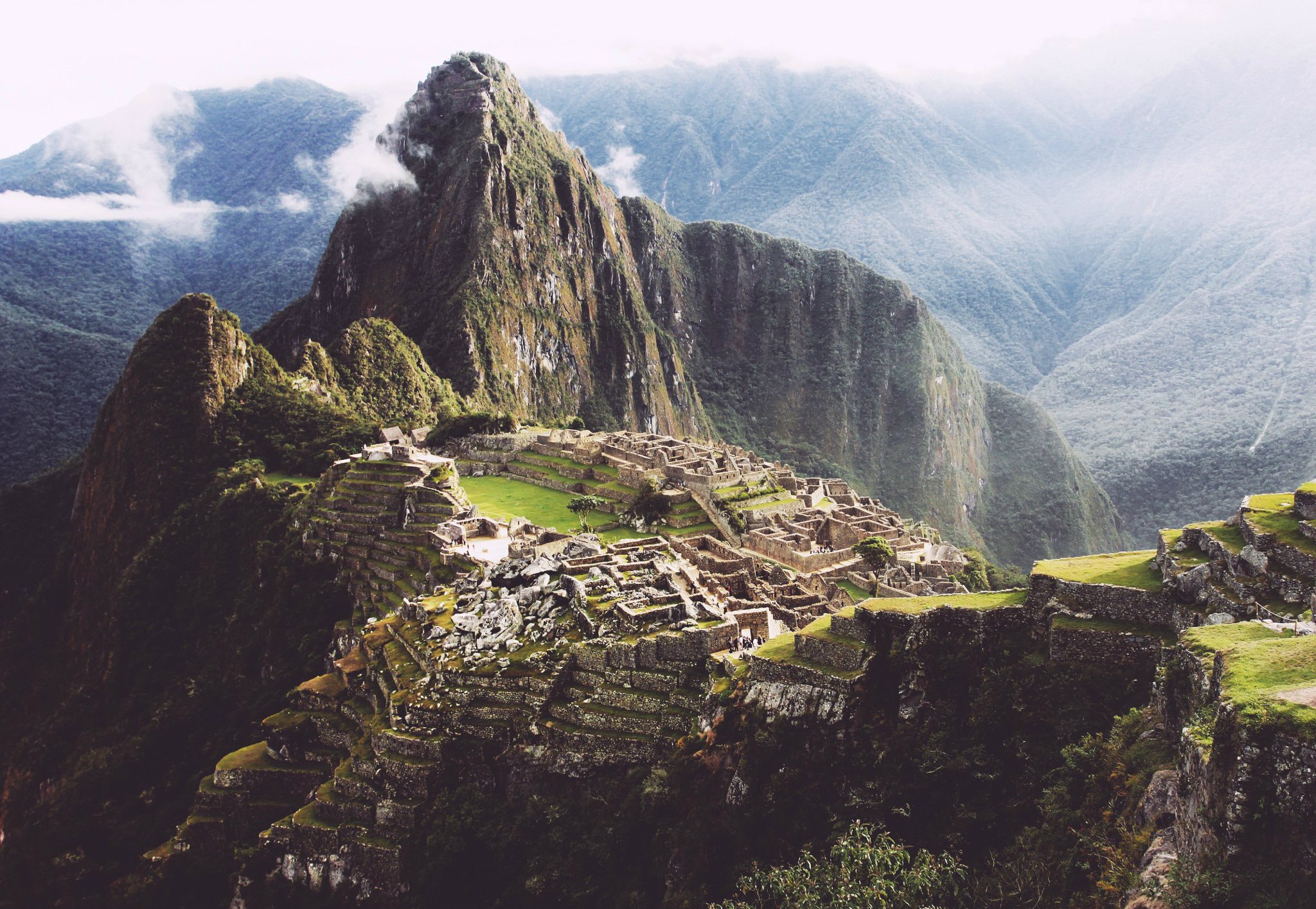 General 2048x1415 nature landscape mountains ancient South America Machu Picchu Peru Inca World Heritage Site landmark