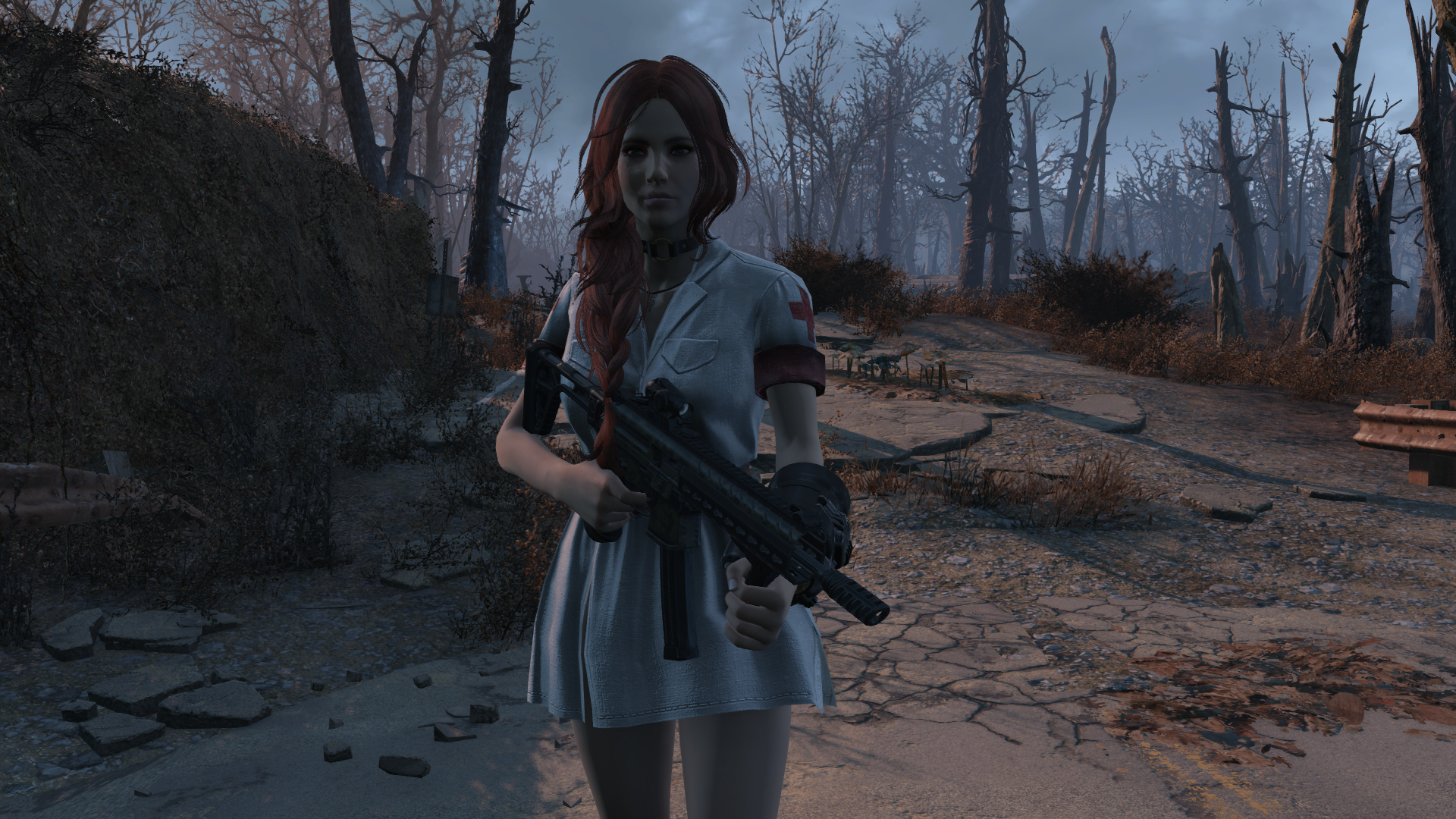 General 1920x1080 Fallout 4 PC gaming video games women futuristic apocalyptic screen shot modding Bethesda Softworks
