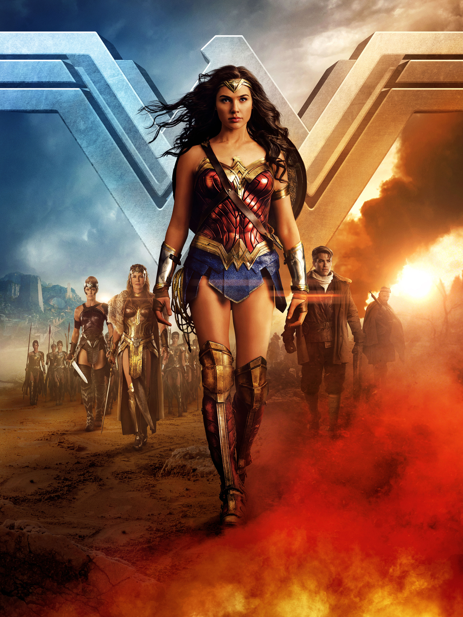 General 1536x2048 Wonder Woman Gal Gadot women DC Extended Universe movies superheroines actress Israeli women portrait display