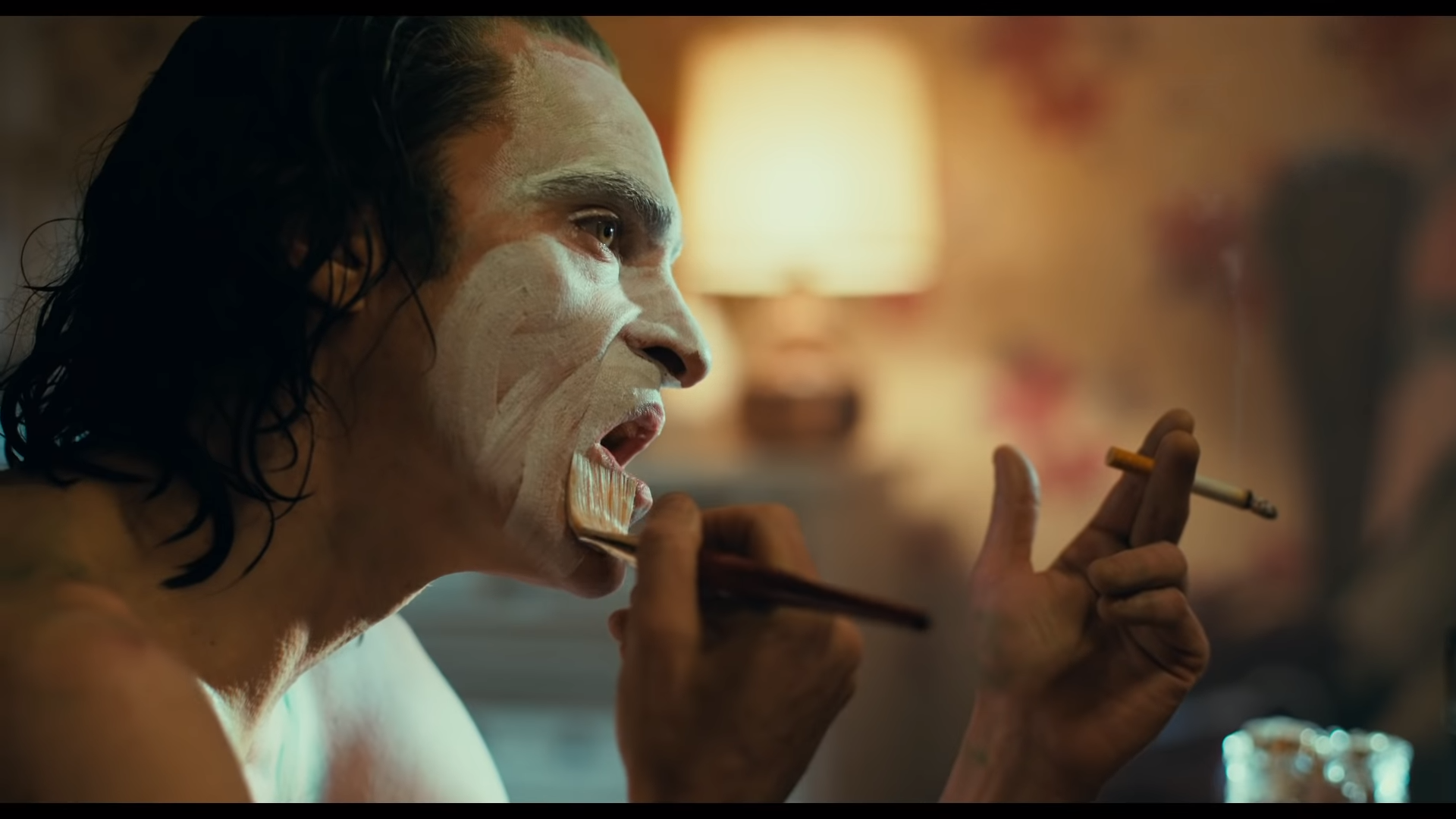 People 1920x1080 Joker Joaquin Phoenix movie poster face paint Joker (2019 Movie) actor men