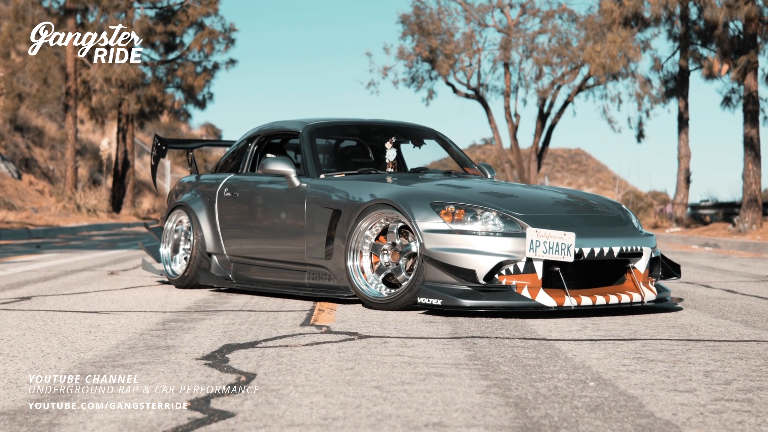 General 2560x1440 Honda S2000 The Shark S2000 YouTube tuning modified Stance Nation Honda car vehicle silver cars Japanese cars