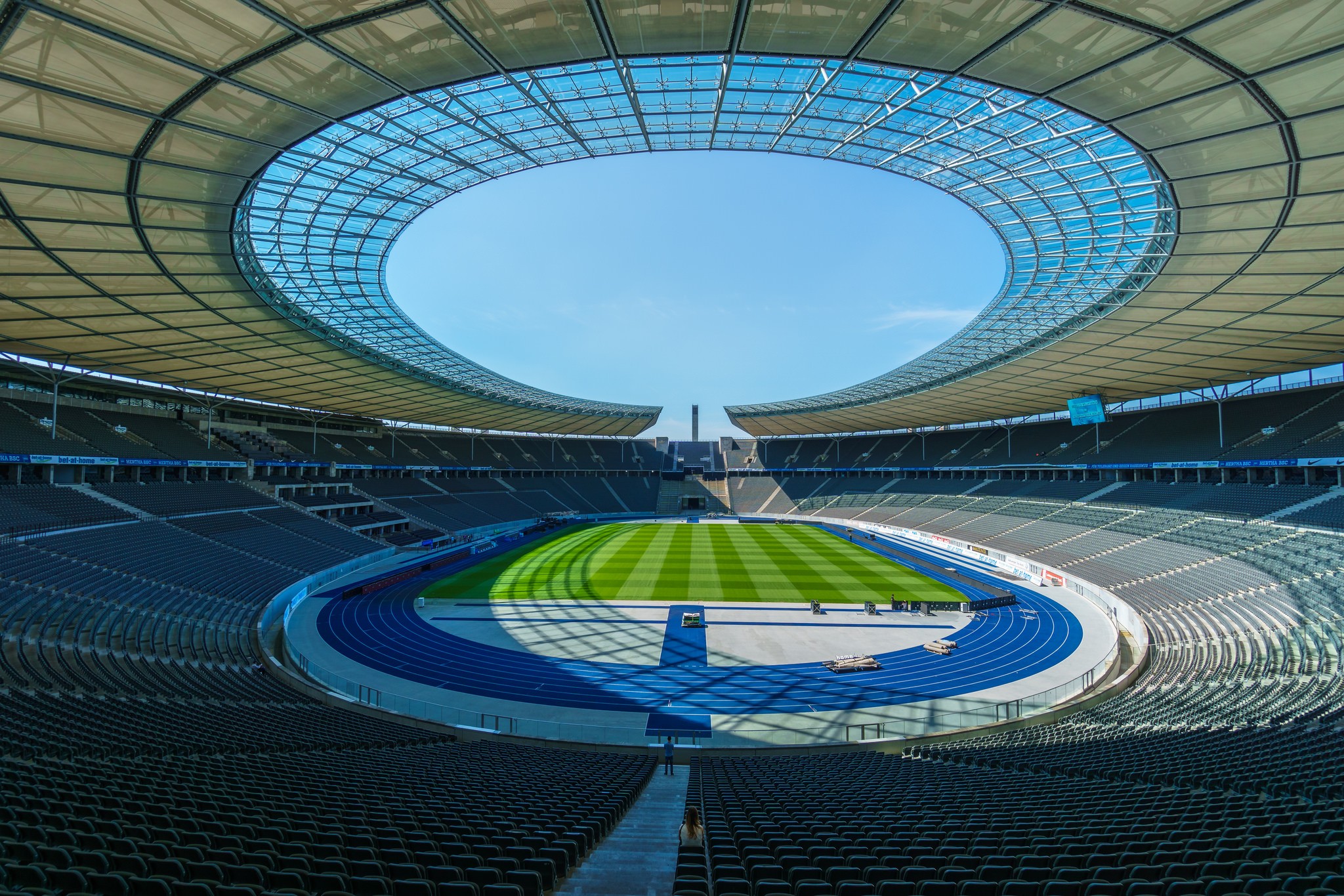 General 2048x1365 photography stadium Germany Berlin Olympiastadion soccer pitches