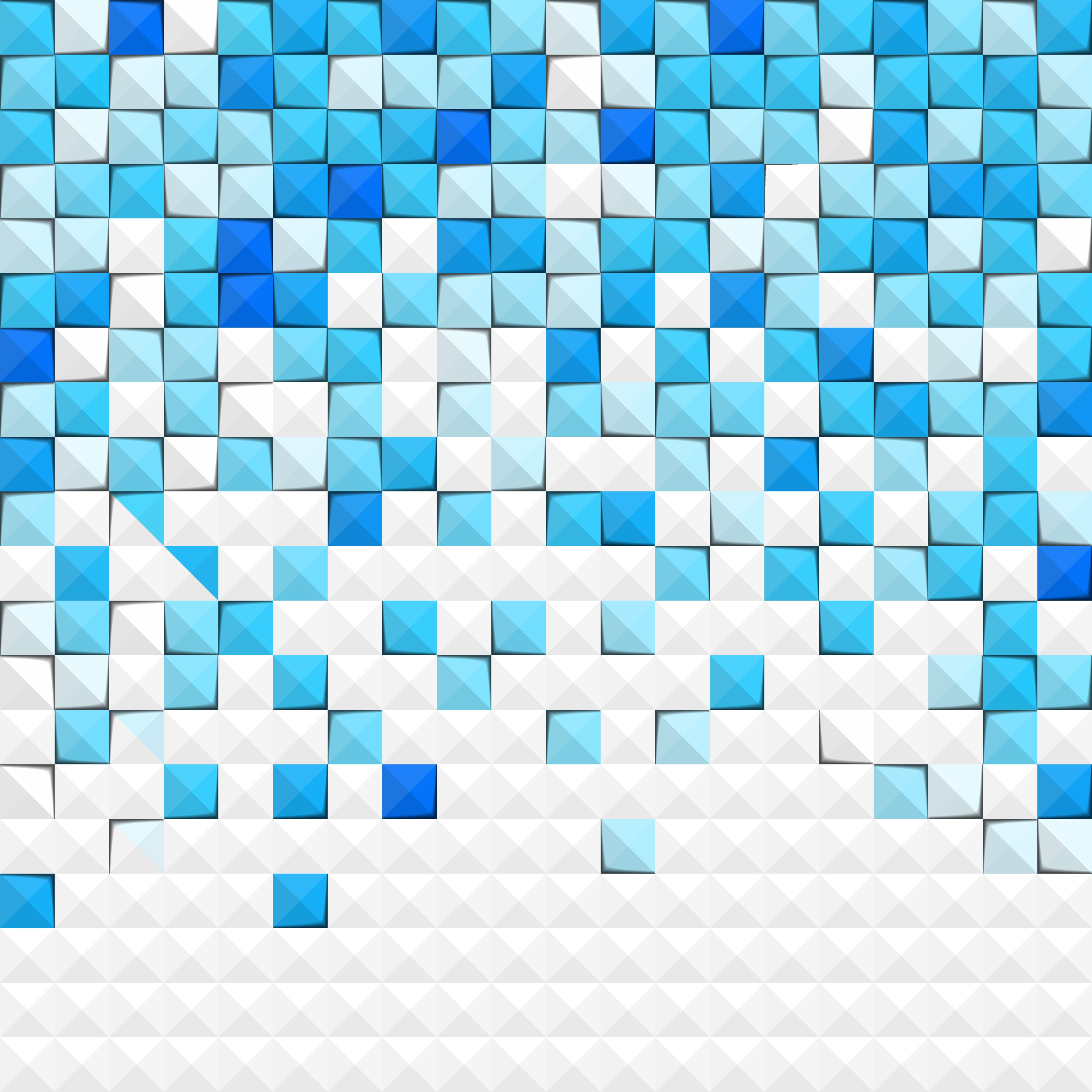 General 4000x4000 square texture digital art white blue cyan