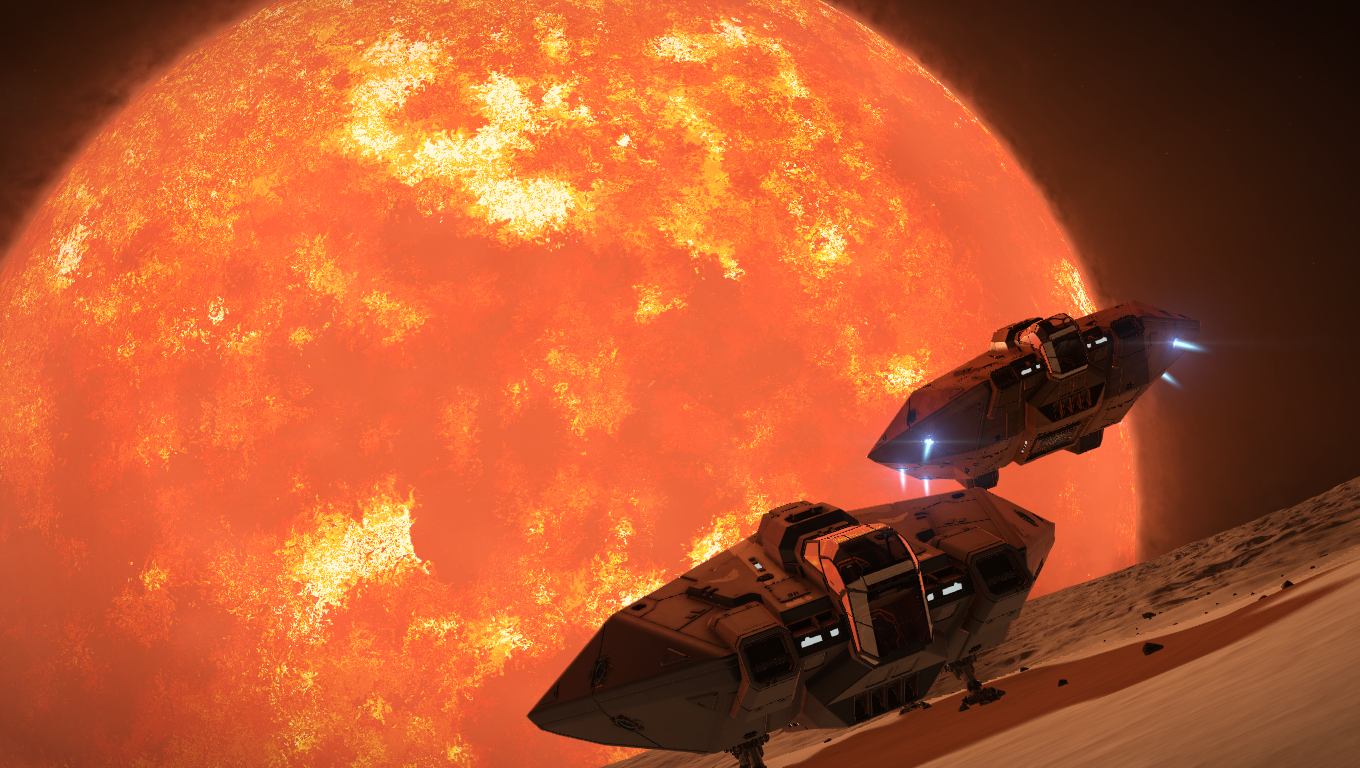 General 1360x768 Elite: Dangerous stars space spaceship planet PC gaming screen shot vehicle