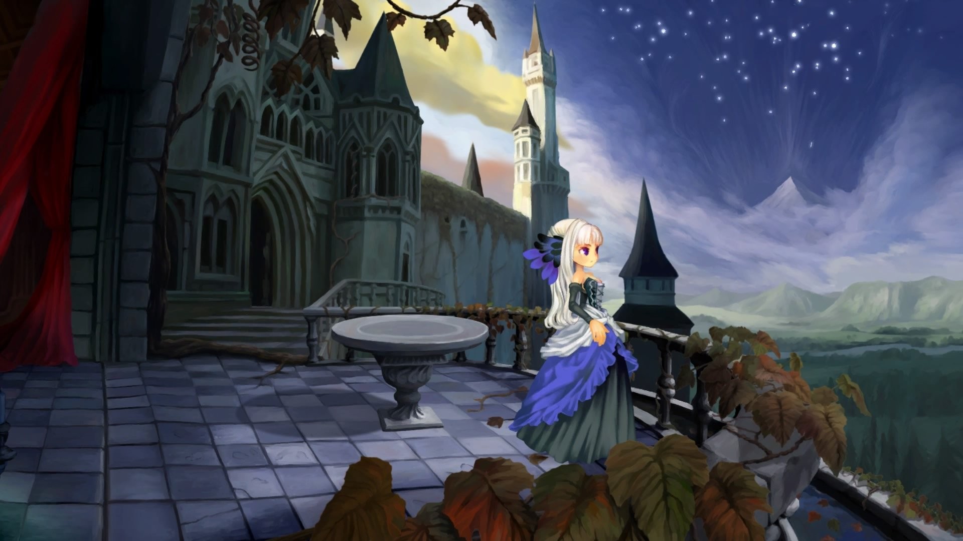Anime 1920x1080 Odin Sphere anime girls fantasy girl anime castle blonde fantasy art