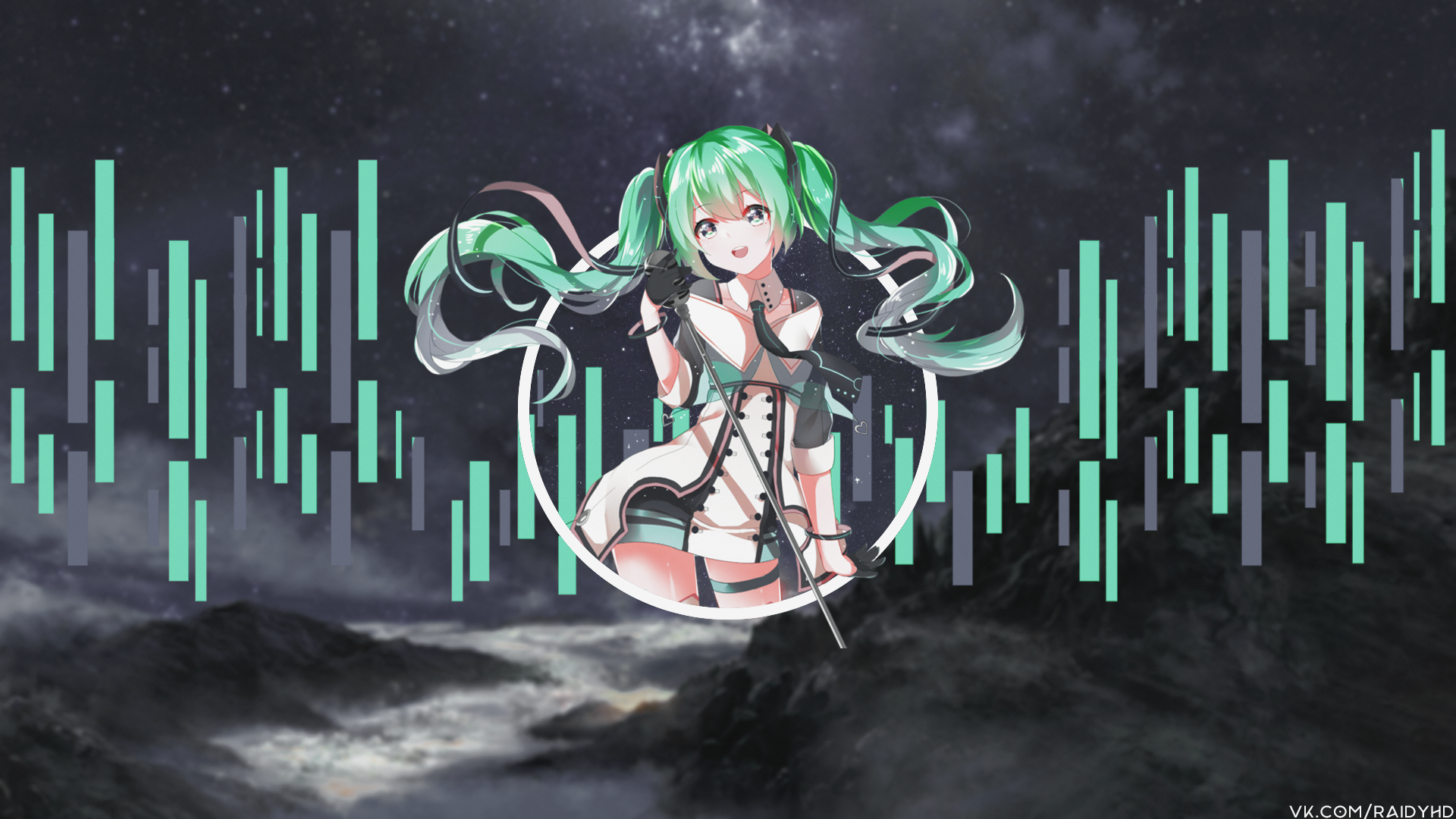 Anime 1920x1080 anime anime girls picture-in-picture Hatsune Miku