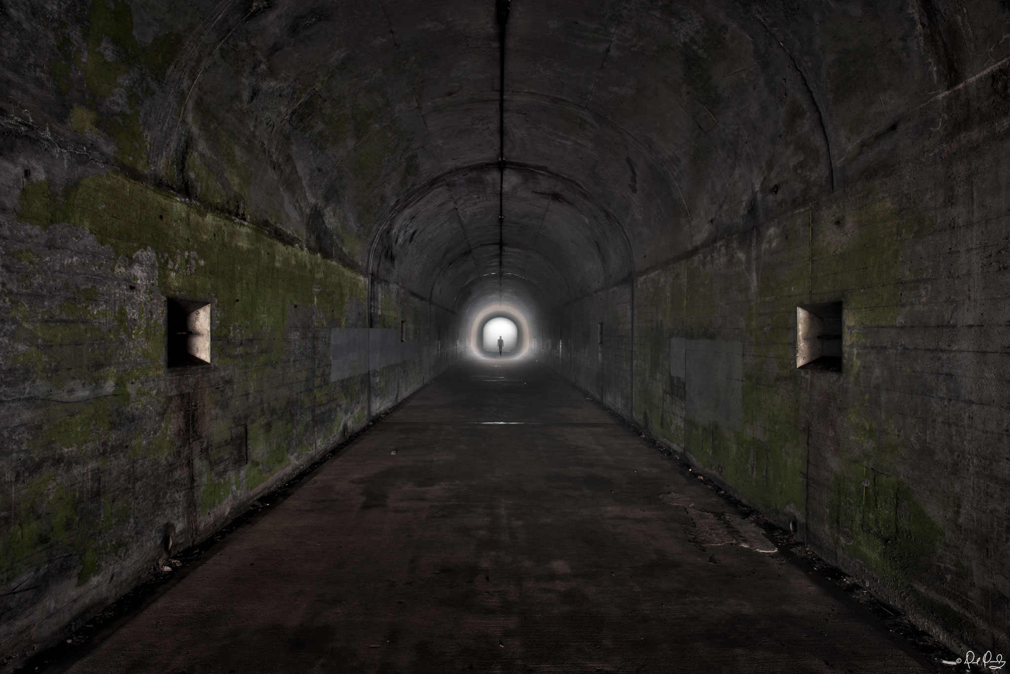 General 2048x1367 architecture building photo manipulation tunnel abandoned lights moss silhouette