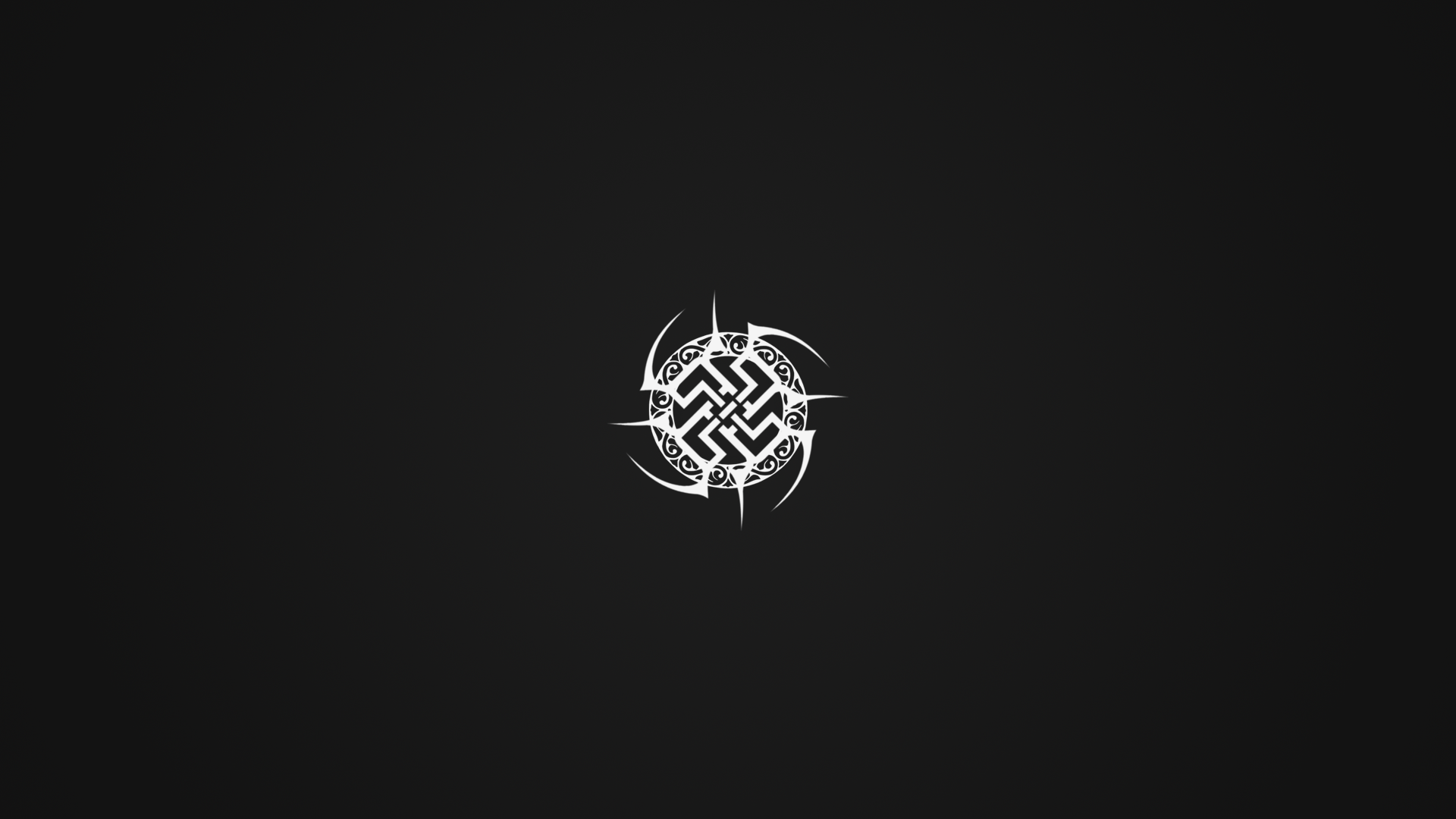 General 1920x1080 abstract tribal  minimalism logo swastika