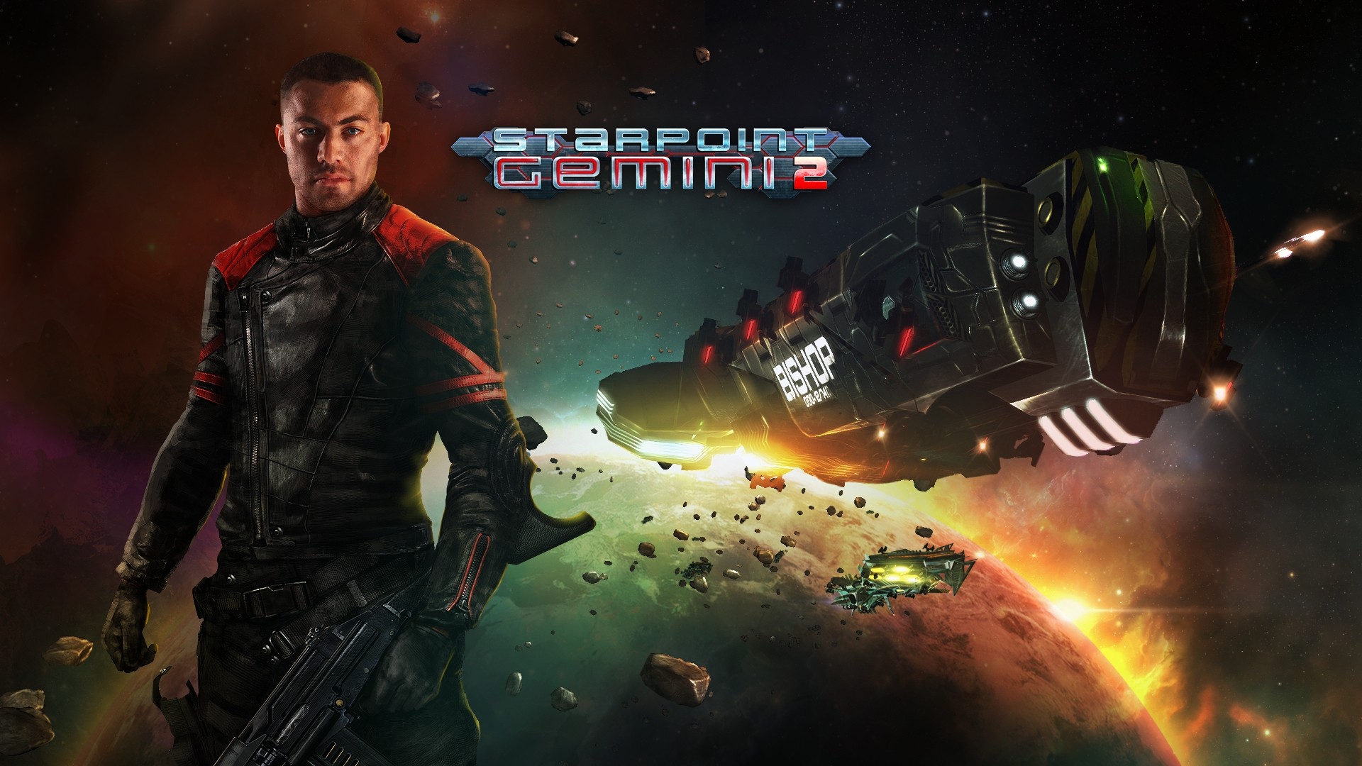 General 1920x1080 Starpoint Gemini 2 video games science fiction digital art spaceship soldier