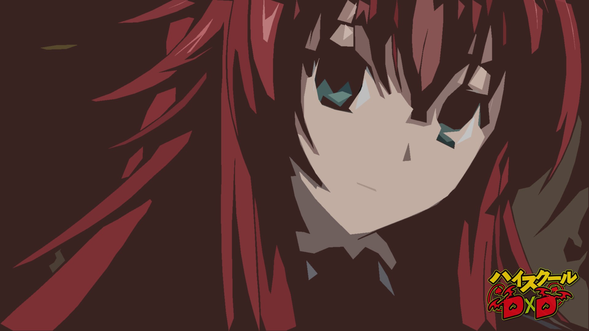 Anime 1920x1080 High School DxD Gremory Rias red