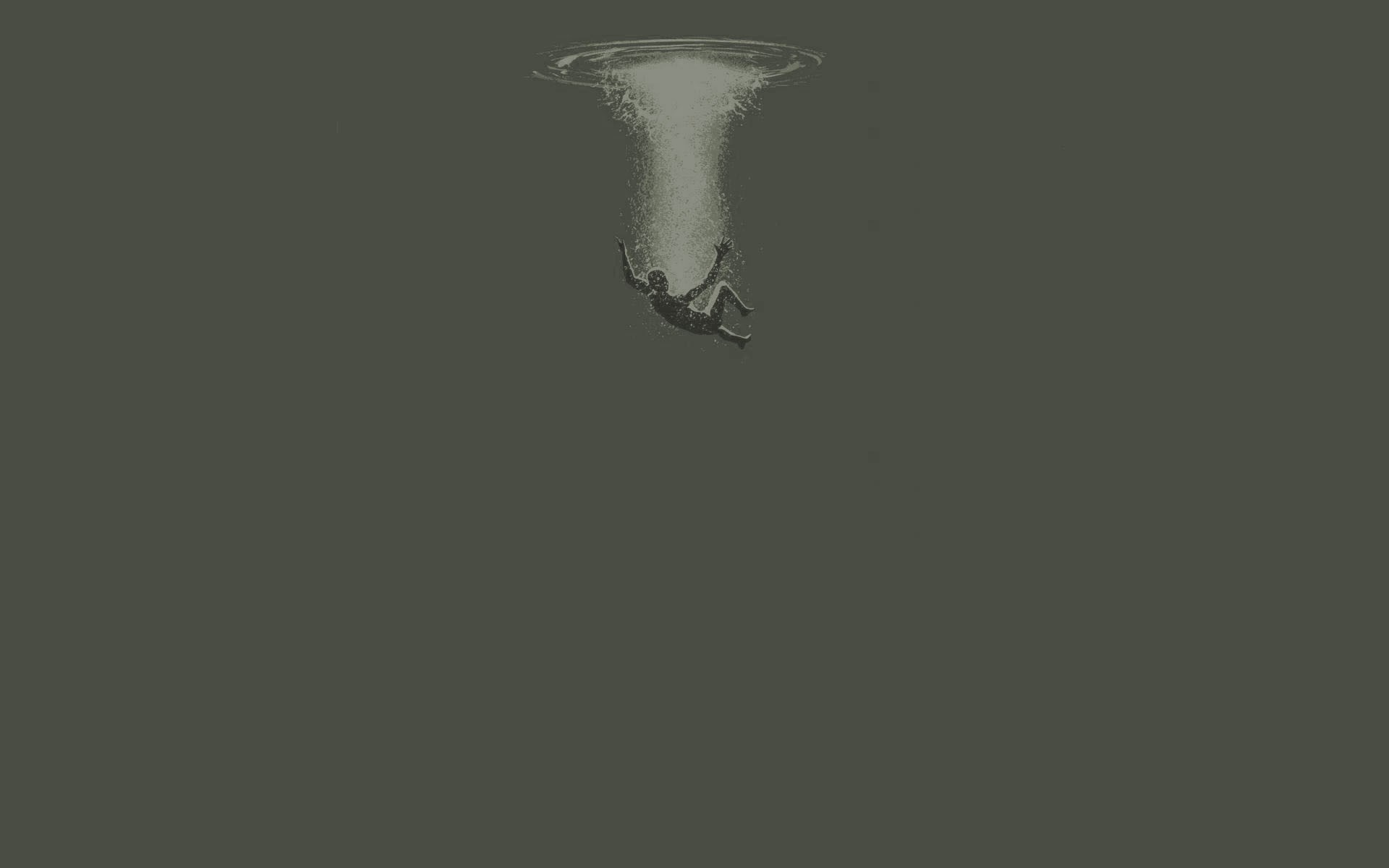 General 1920x1200 digital art water underwater minimalism