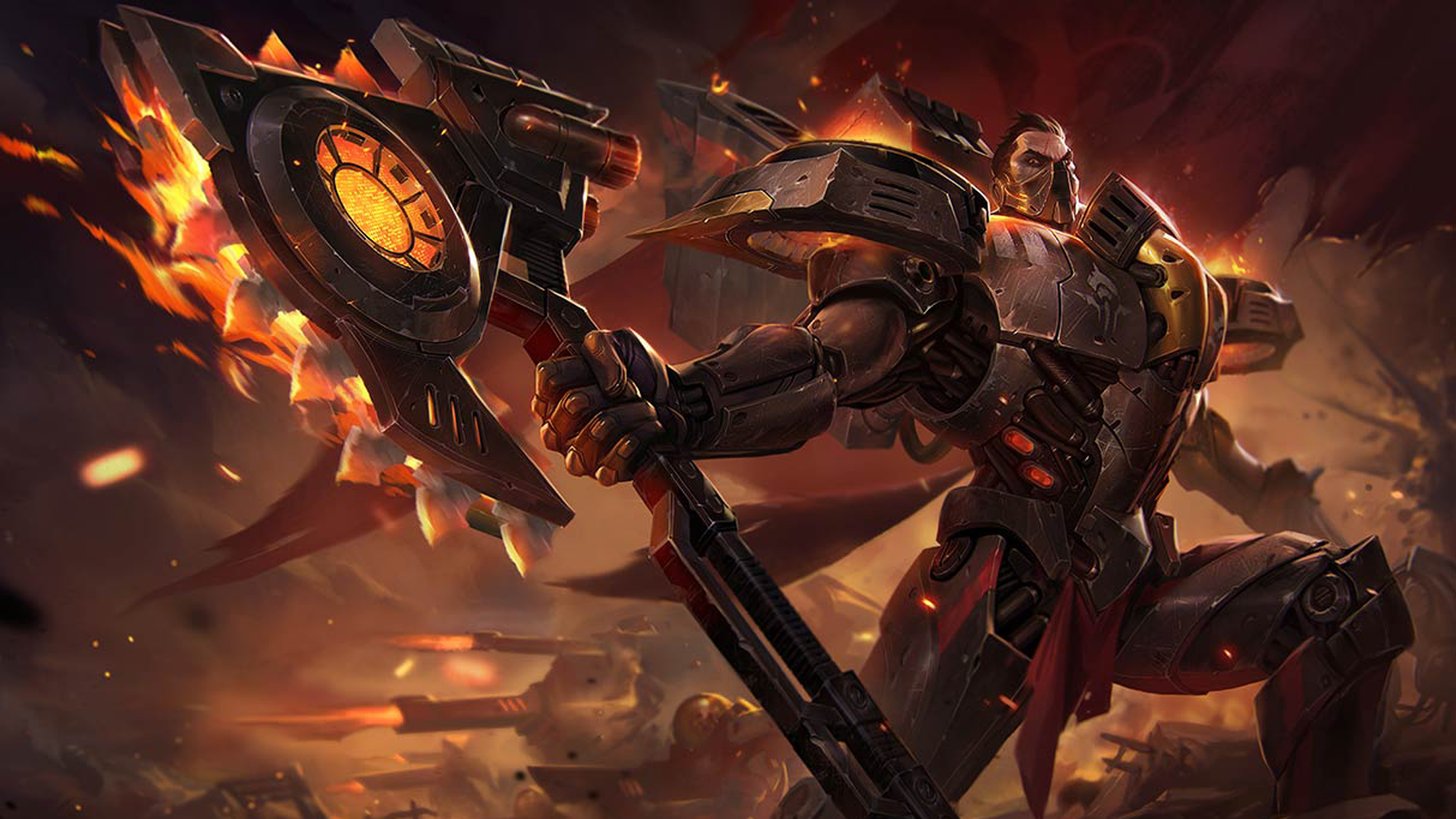 General 1920x1080 Summoner's Rift League of Legends Darius (League of Legends) PC gaming video game men video game characters