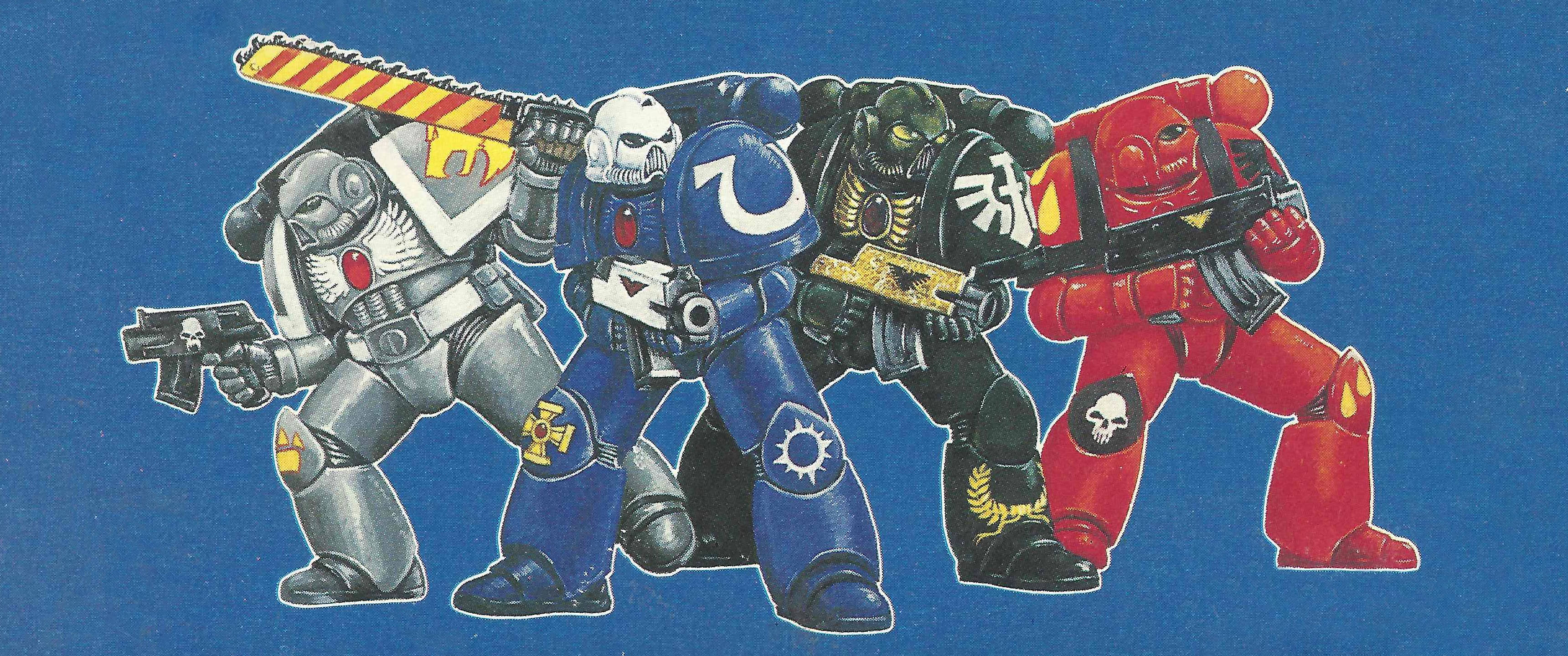 General 3440x1440 Warhammer 40,000 space marines video games video game characters