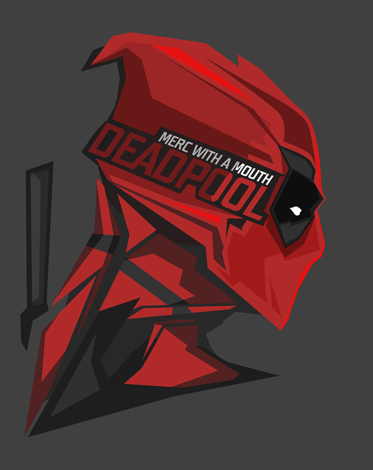 General 1200x1510 Marvel Comics gray background Bosslogic Deadpool antiheroes profile artwork