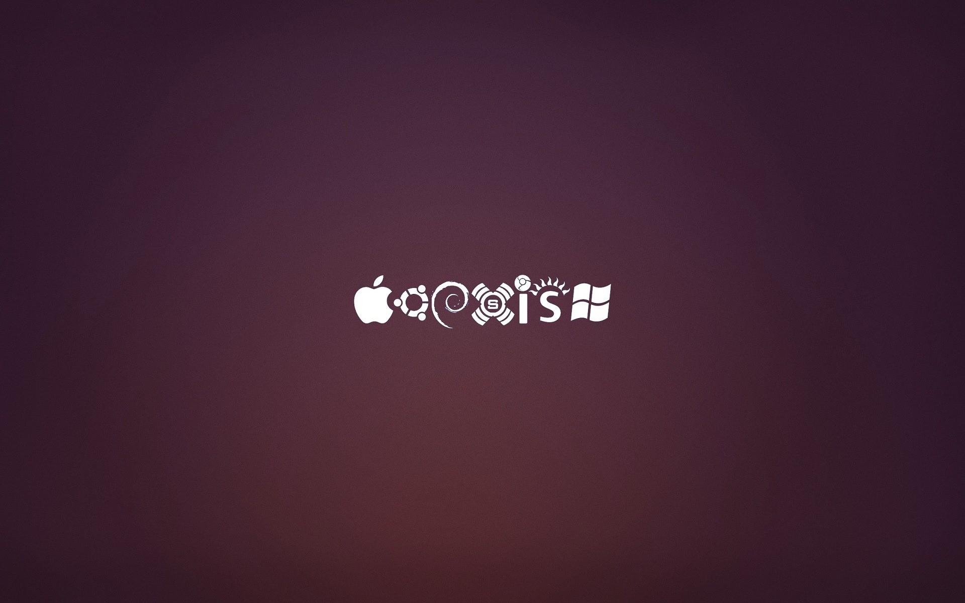 General 1920x1200 minimalism logo simple background Apple Inc. brand Microsoft Windows Ubuntu digital art