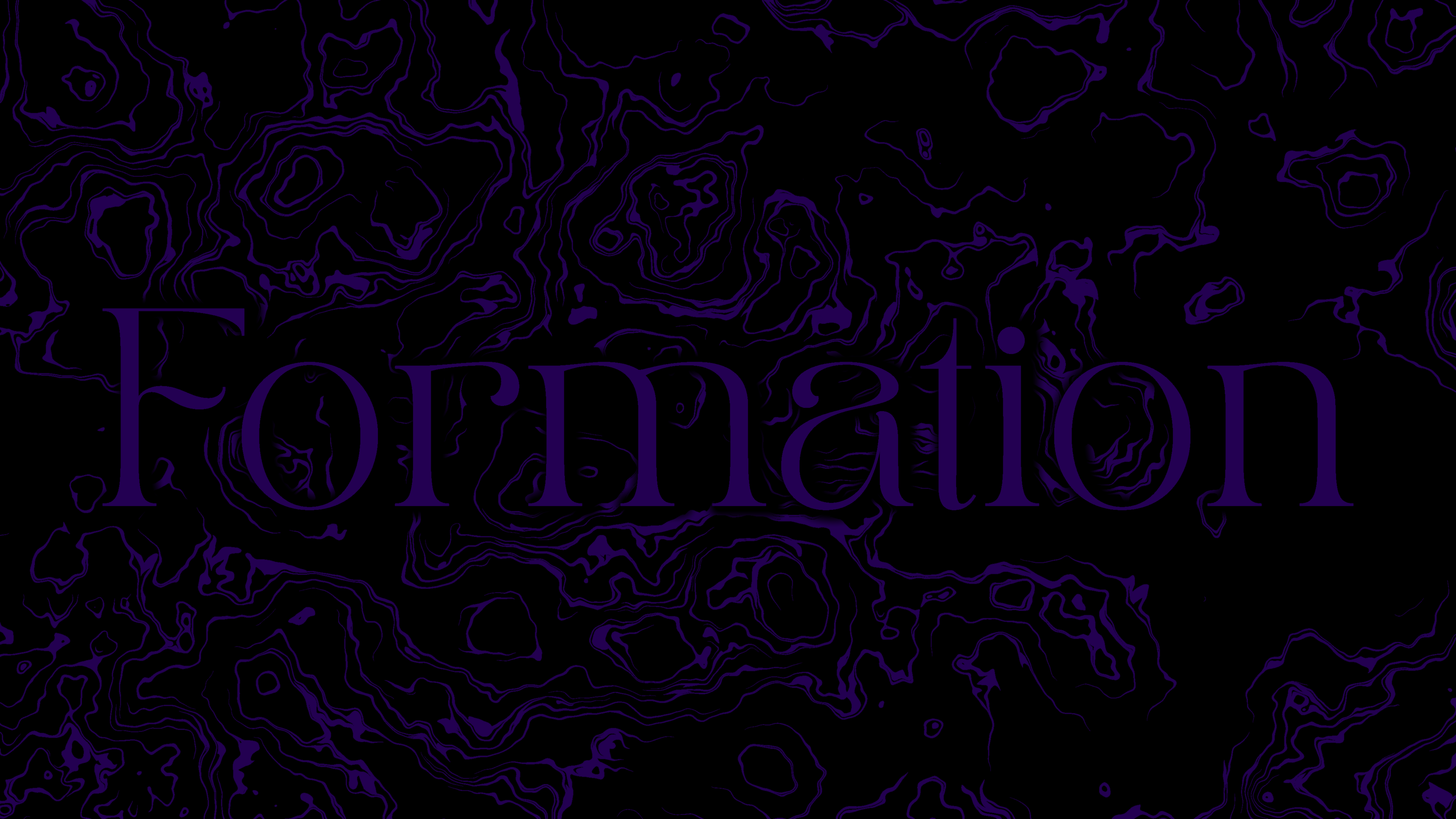 General 3840x2160 topography abstract typography purple
