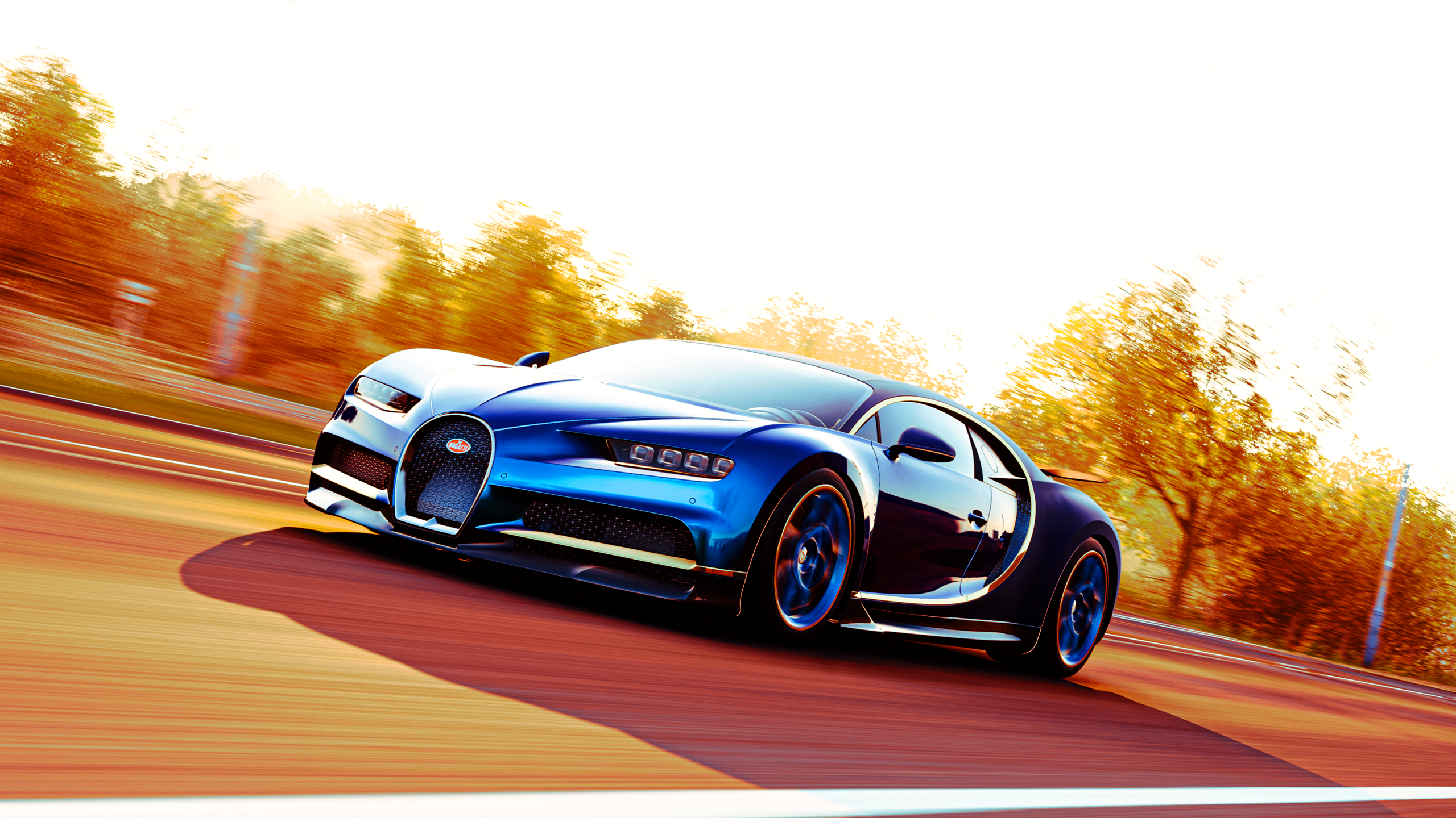 General 2560x1440 Bugatti Chiron Forza Horizon 4 fall car video games video game art