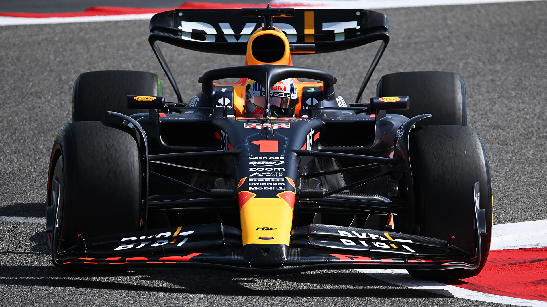 General 1920x1080 Formula 1 race cars Red Bull Racing Max Verstappen formula cars car frontal view