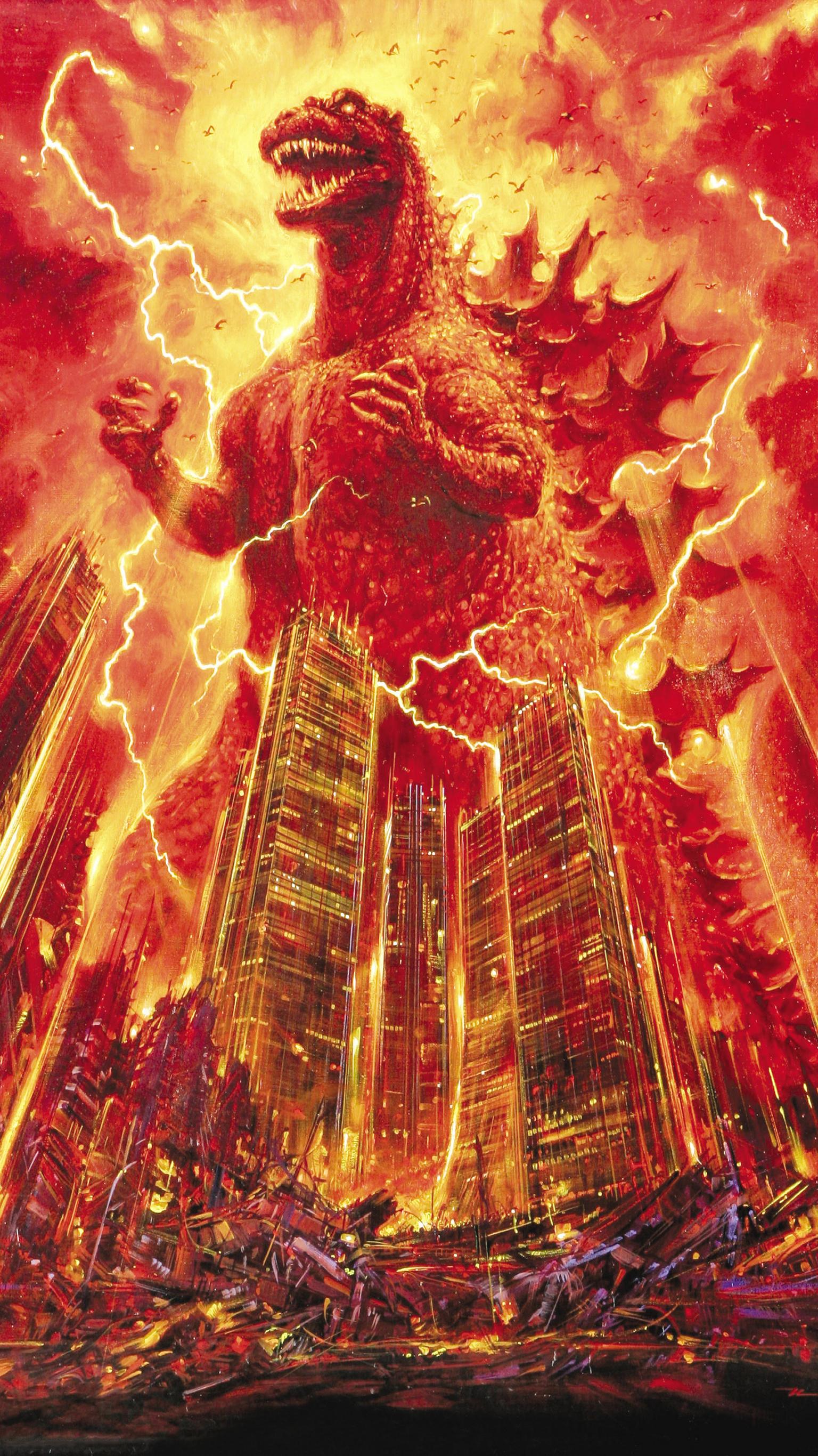 General 1536x2732 Godzilla kaiju lightning