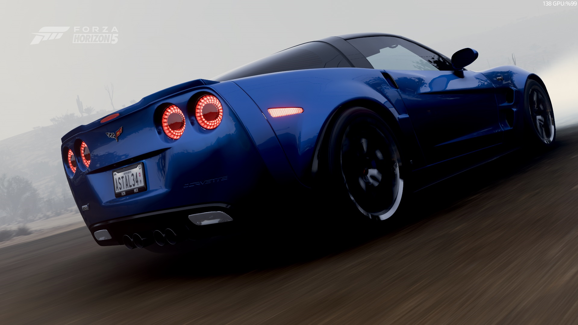 General 1919x1079 Corvette Chevrolet Corvette C6 muscle cars fog Rolling shot USA car vehicle Forza Horizon 5 Forza V8 engine American cars Turn 10 Studios PlaygroundGames Xbox Game Studios