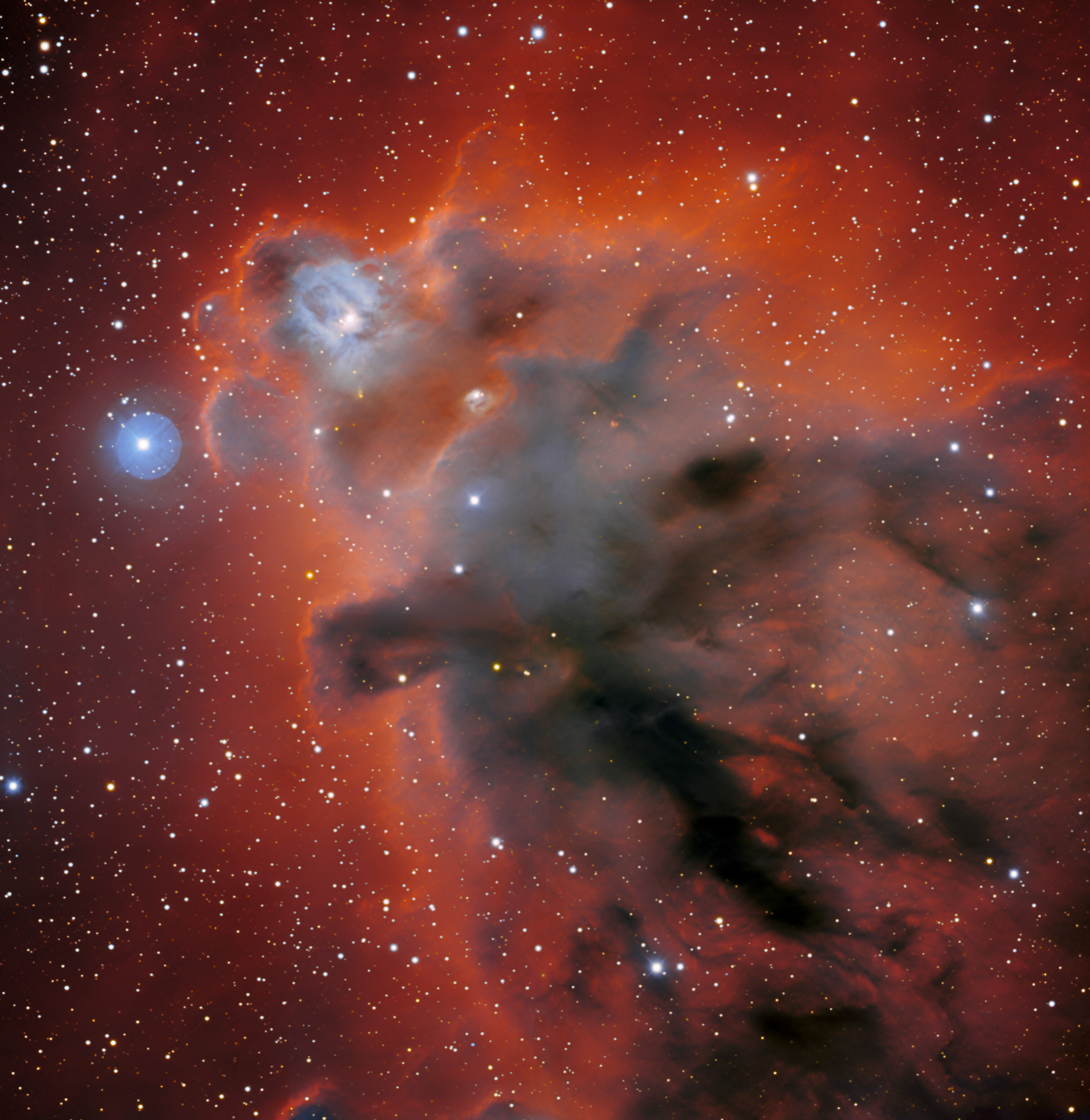 General 3513x3609 Orion space LDN 1622 stars galaxy portrait display
