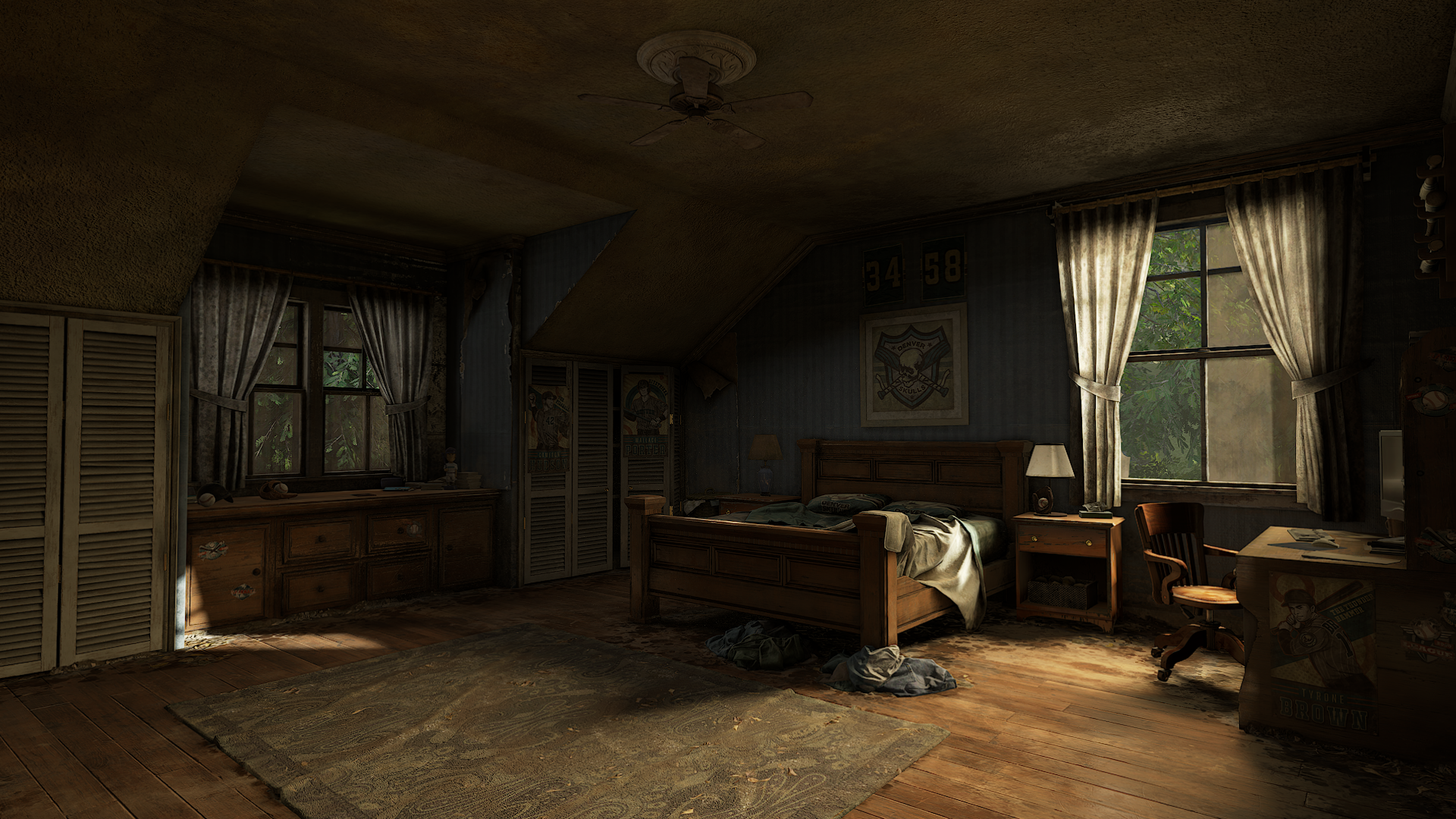 General 1920x1080 The Last of Us video games screen shot post apocalypse interior