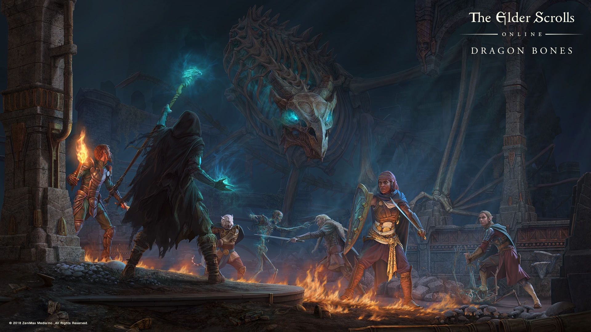 General 1920x1080 The Elder Scrolls Online The Elder Scrolls Online: Dragon Bones RPG video games PC gaming 2018 (year)