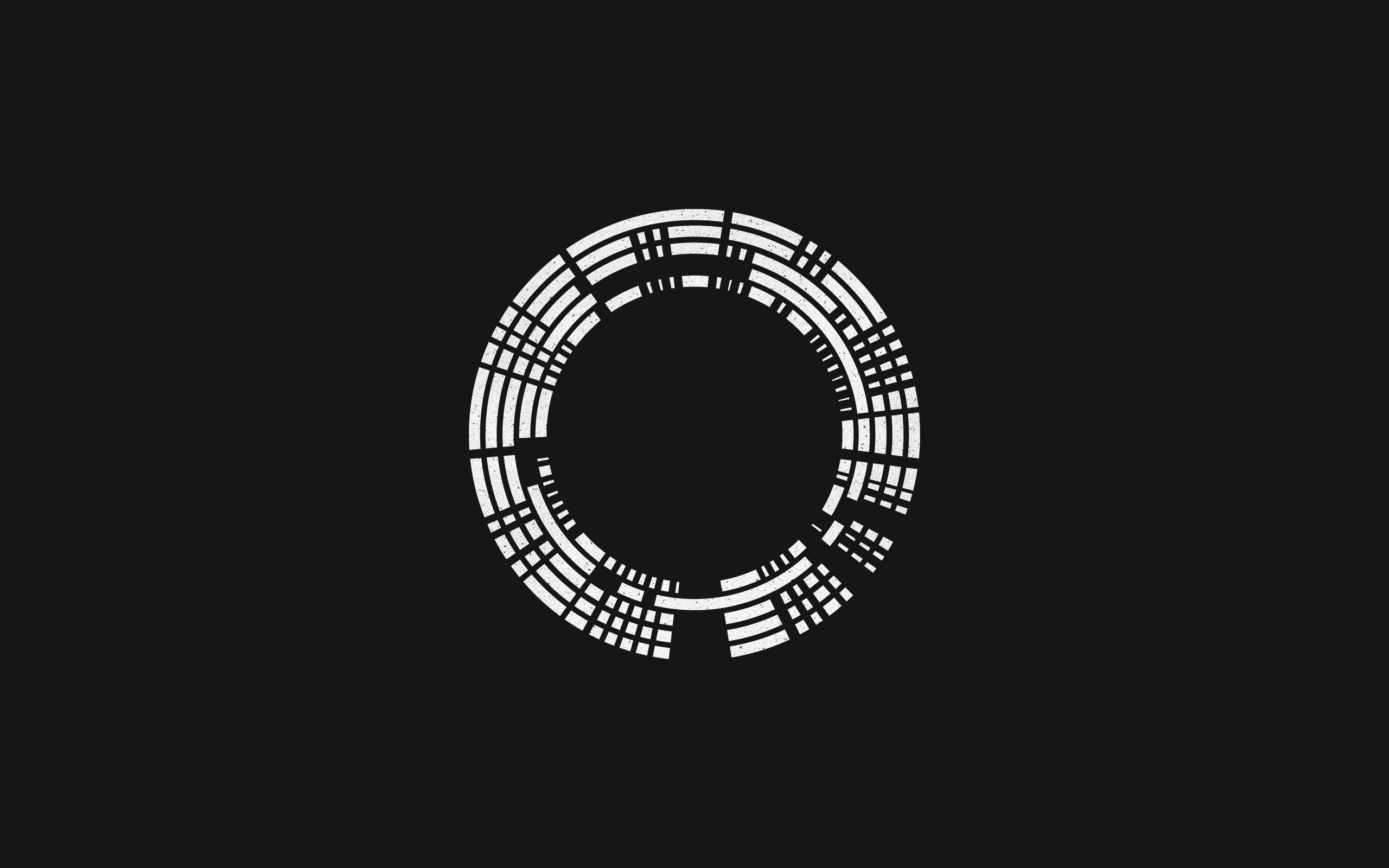 General 2560x1600 minimalism black background circle symbols monochrome