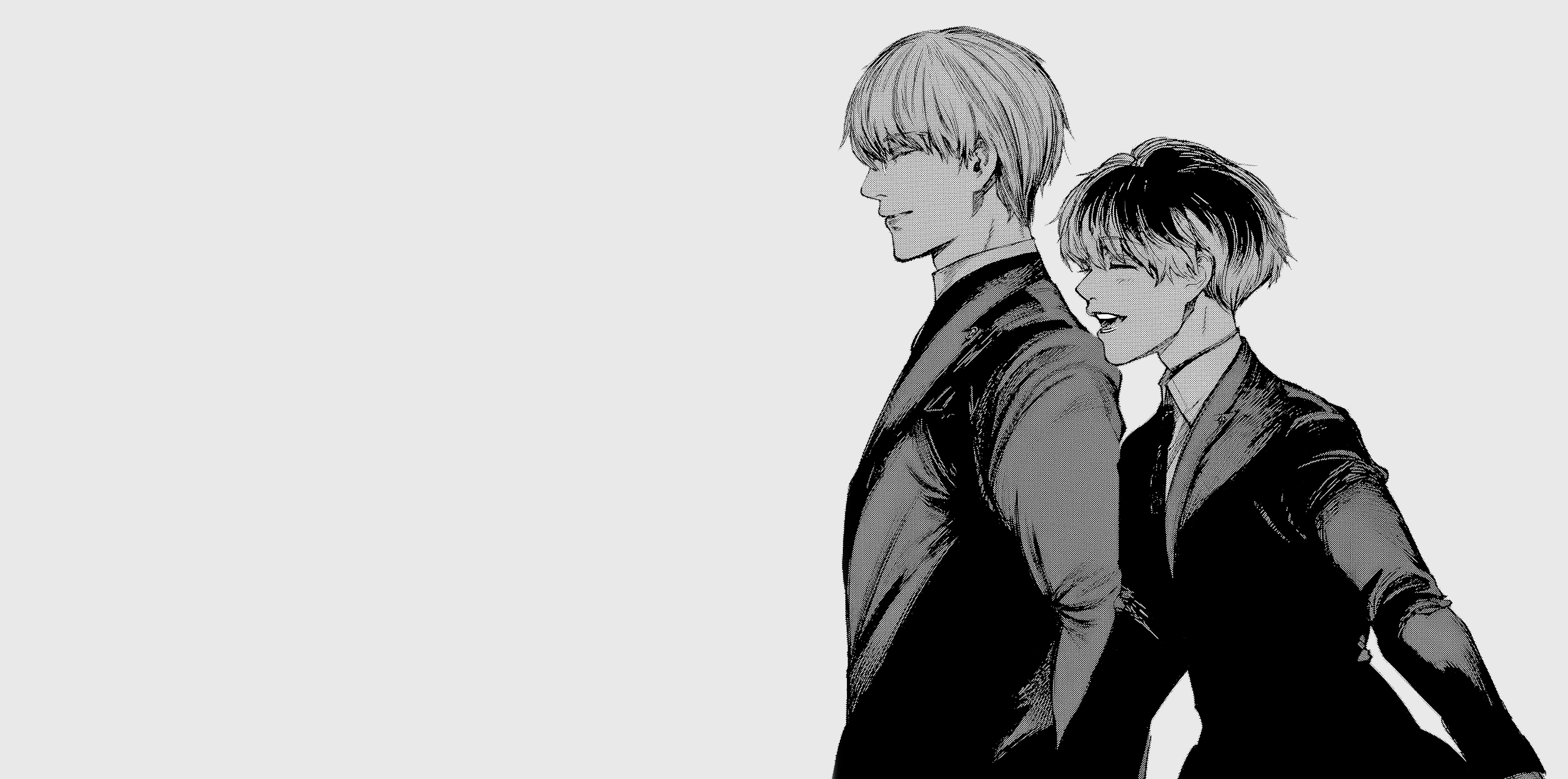 Anime 2653x1319 Kaneki Ken Tokyo Ghoul Tokyo Ghoul:re manga arima kishou zxc Sasaki Haise Haise Sasaki