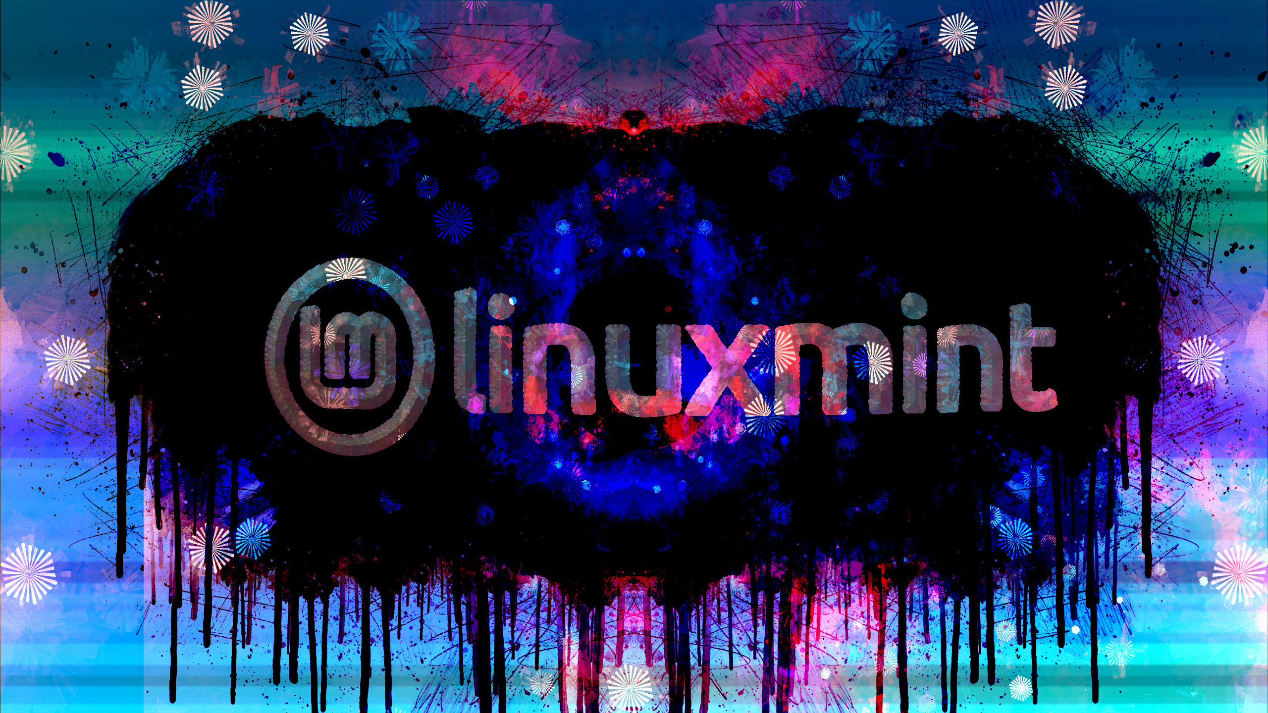 General 2560x1440 Linux Linux Mint abstract operating system