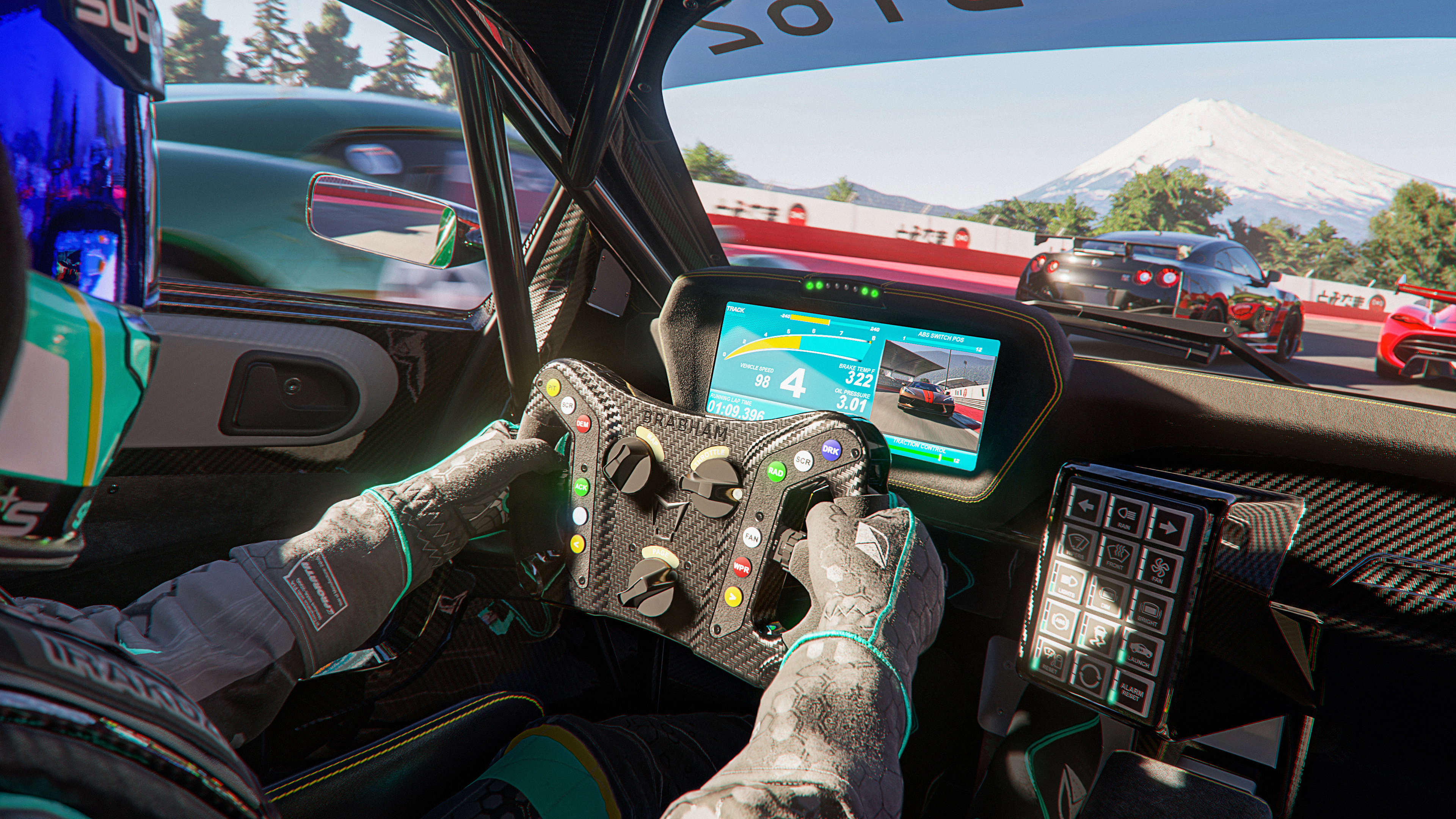 General 3840x2160 Forza Motorsport Xbox car interior 4K Turn 10 Studios PlaygroundGames video games race cars