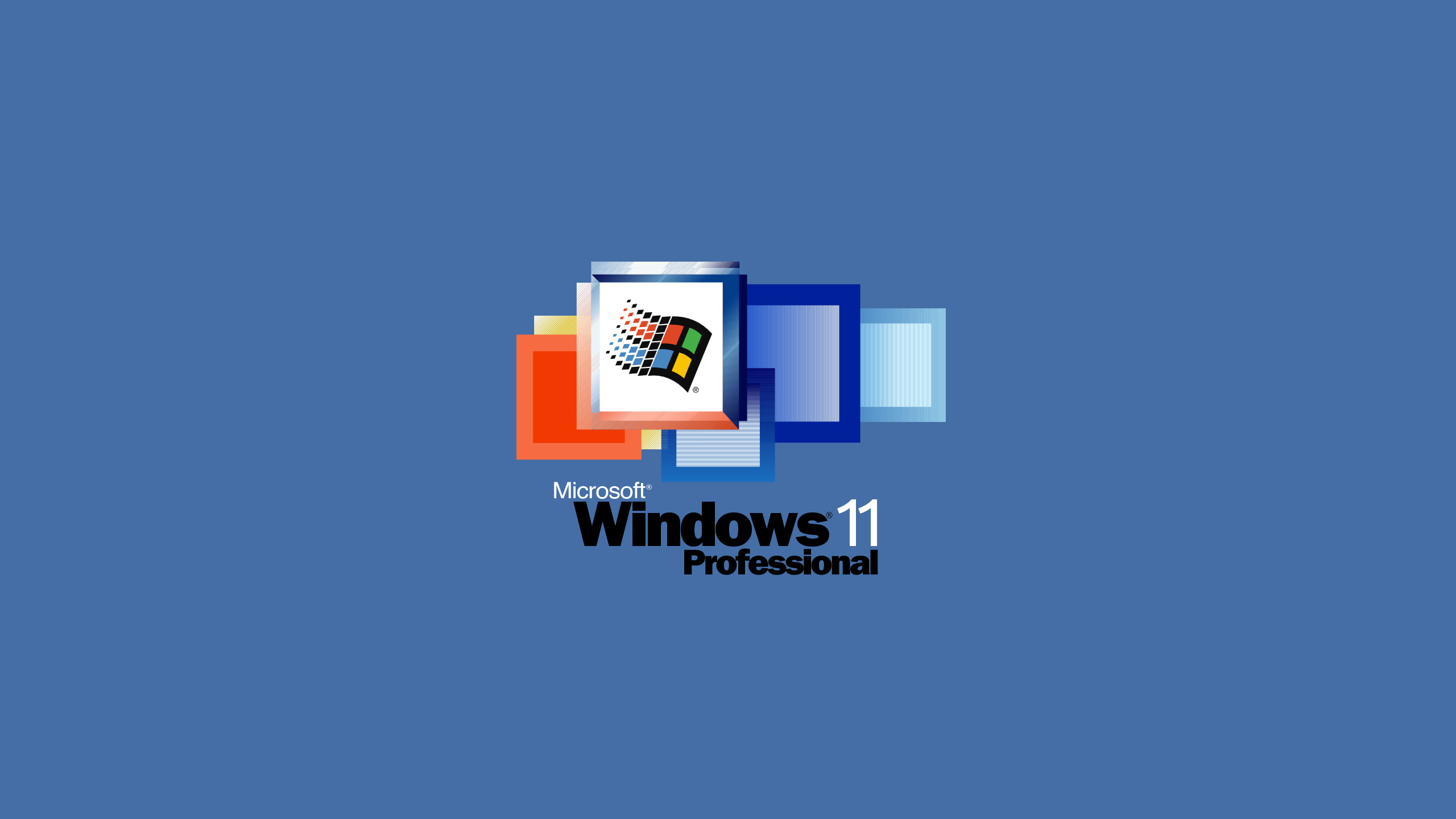 General 2560x1440 Windows 11 Microsoft Windows logo digital art operating system