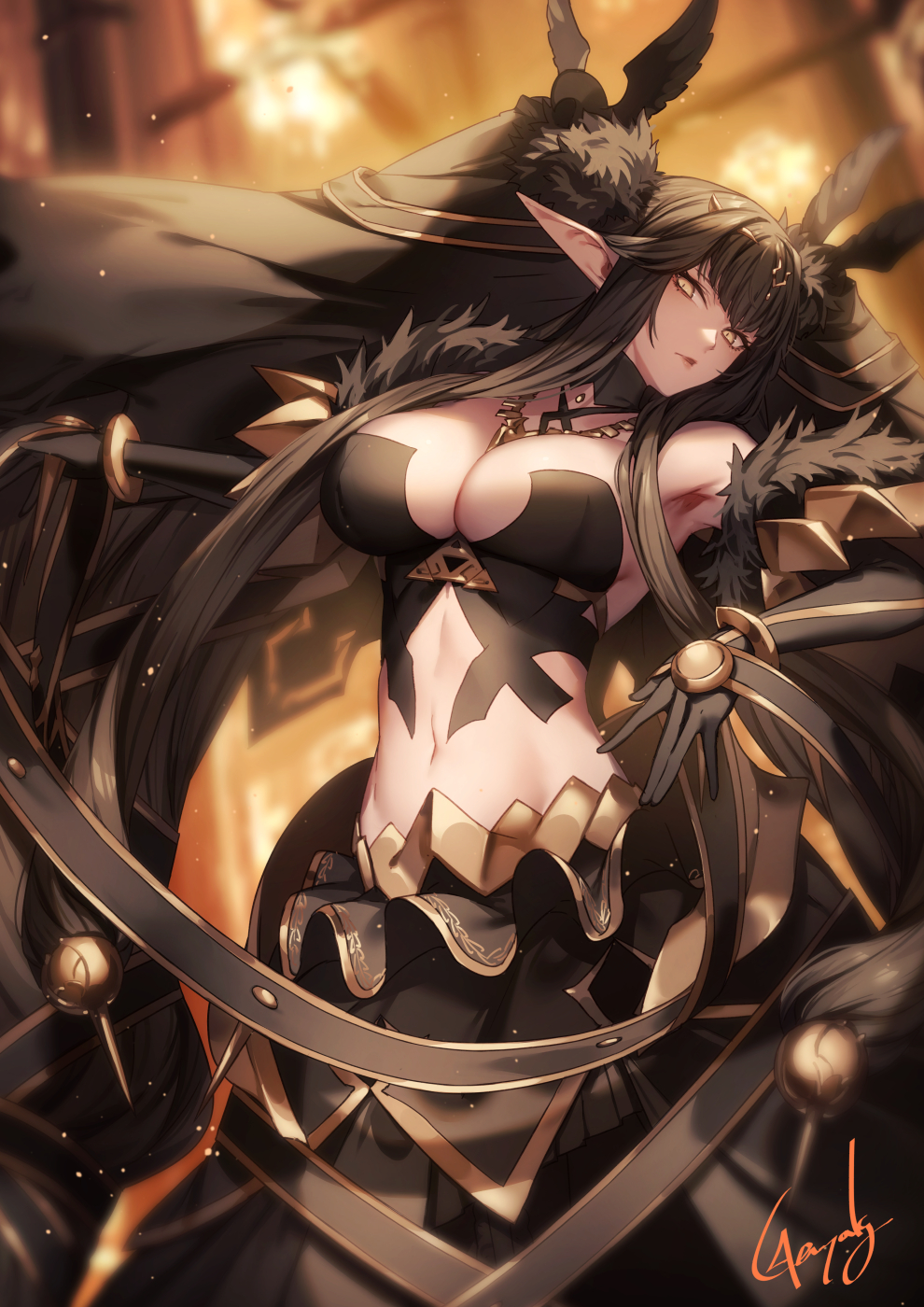 Anime 990x1400 Fate/Grand Order Assassin of Red (Semiramis) (Fate/Apocrypha) anime girls Genyaky boobs