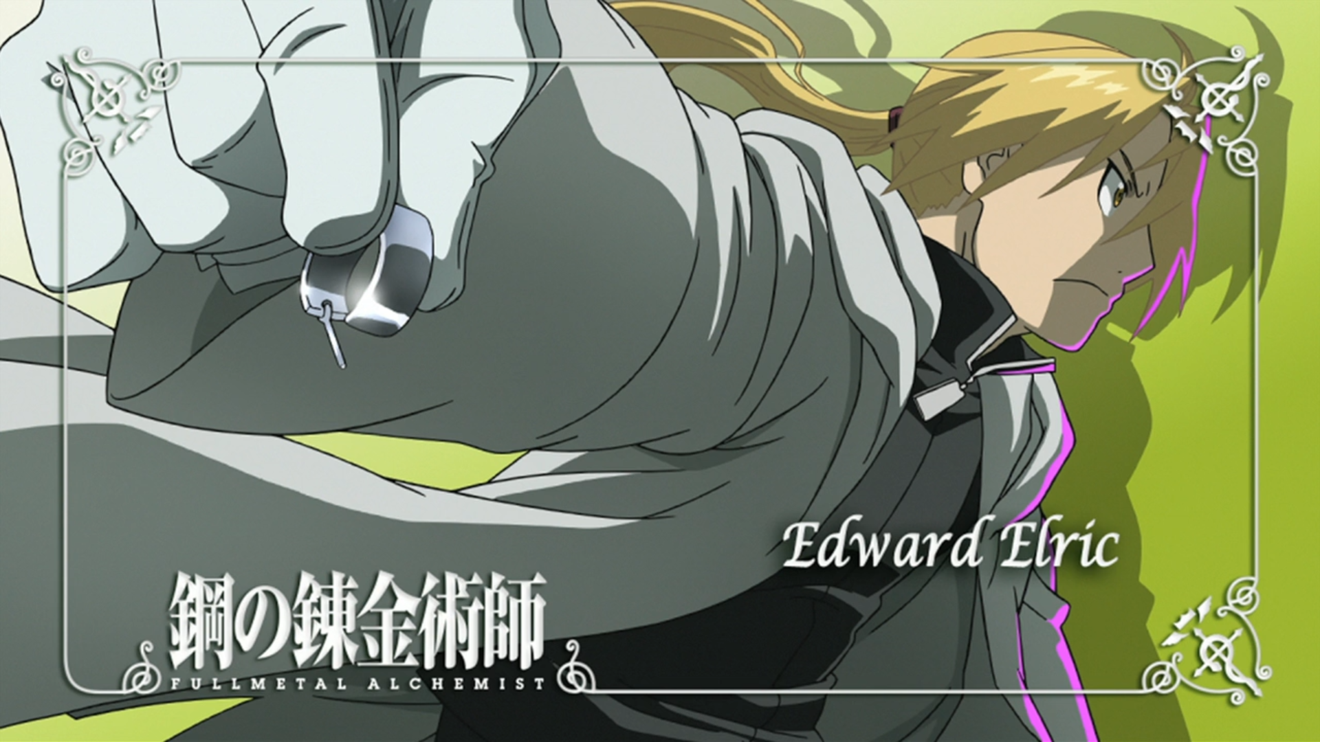 Anime 1920x1080 Fullmetal Alchemist: Brotherhood Elric Edward anime anime boys