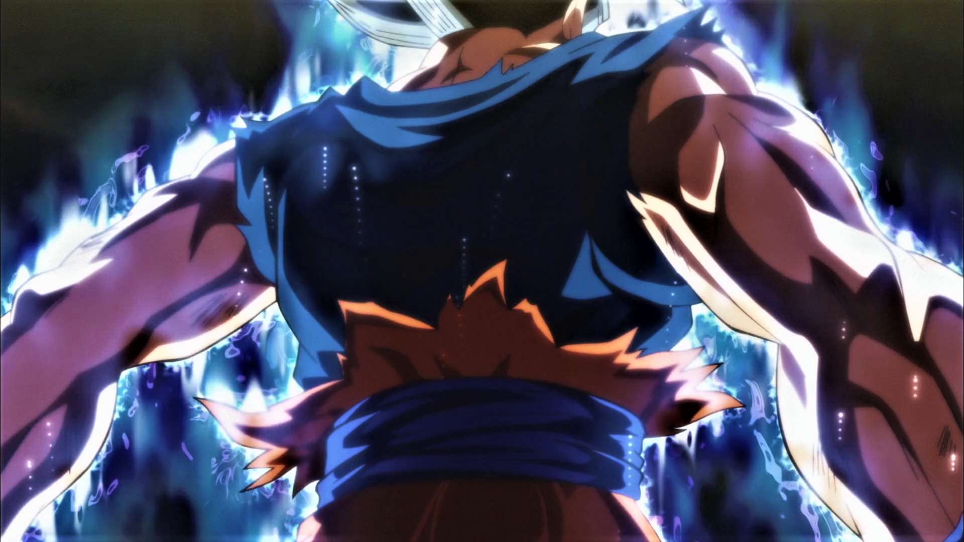 Anime 1920x1080 Super Saiyan Blue Son Goku Dragon Ball Super Dragon Ball Super Saiyan anime muscles anime boys