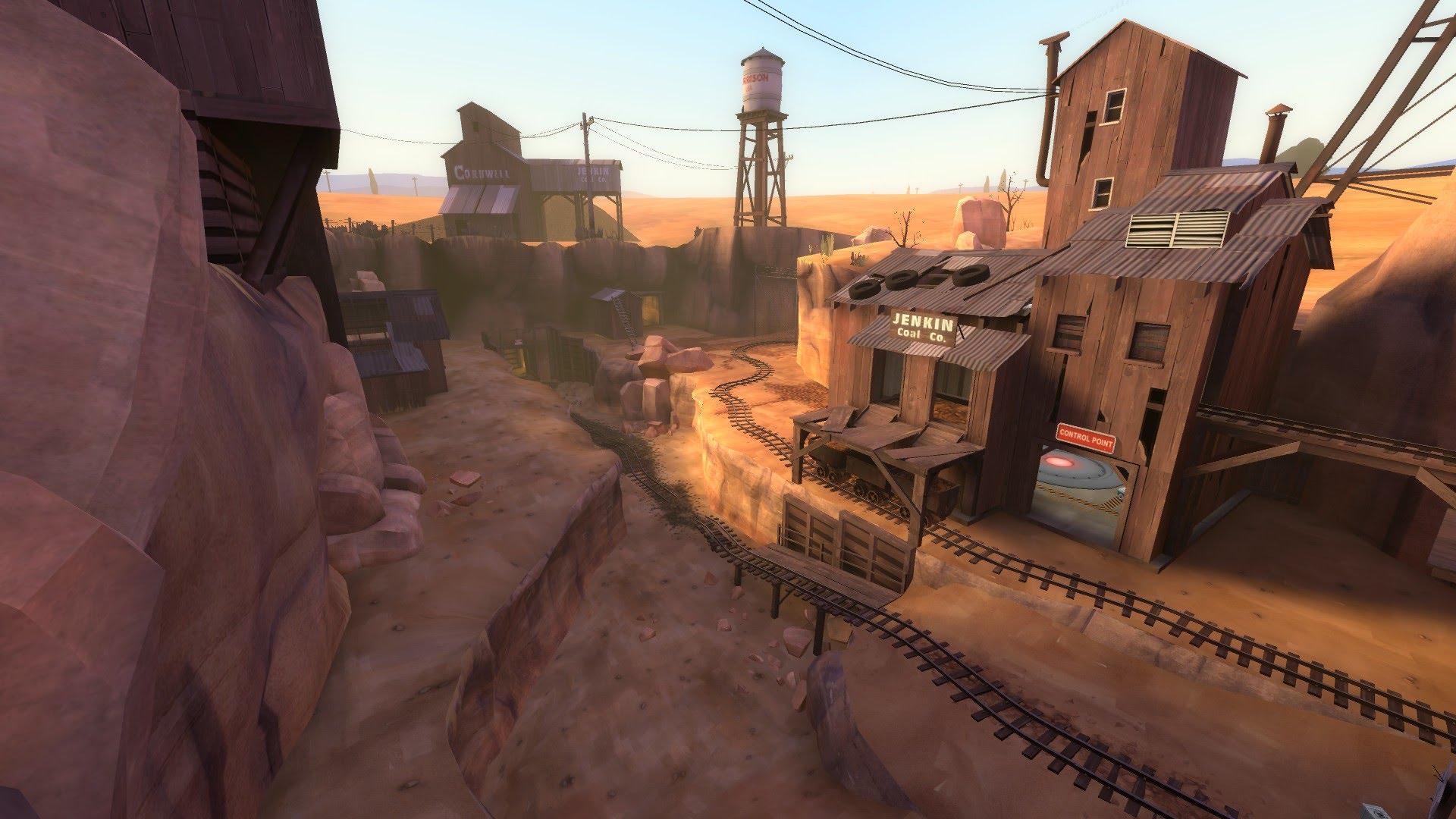 General 1920x1080 Team Fortress 2 map screen shot PC gaming video games