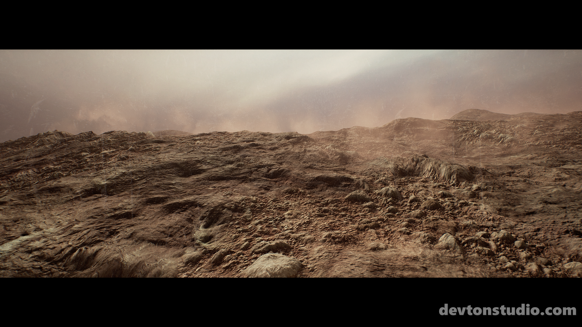 General 1920x1080 CGI desert Unreal Engine 4  landscape digital art