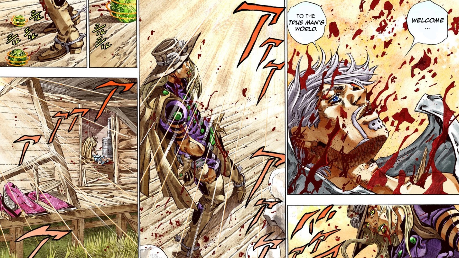 Anime 1920x1080 Steel Ball Run JoJo's Bizarre Adventure Gyro Led Zeppelin