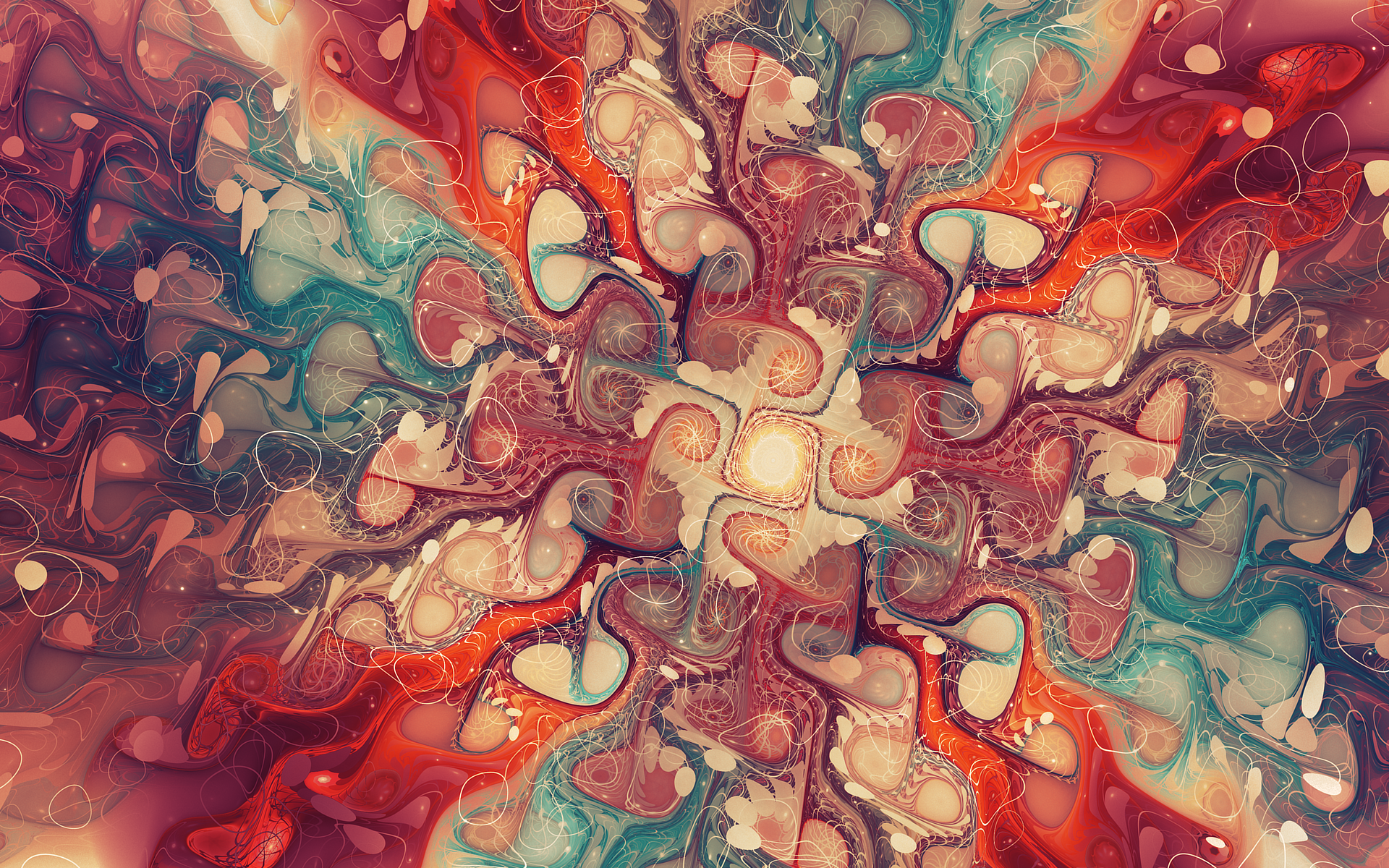 General 1920x1200 fractal abstract artwork colorful