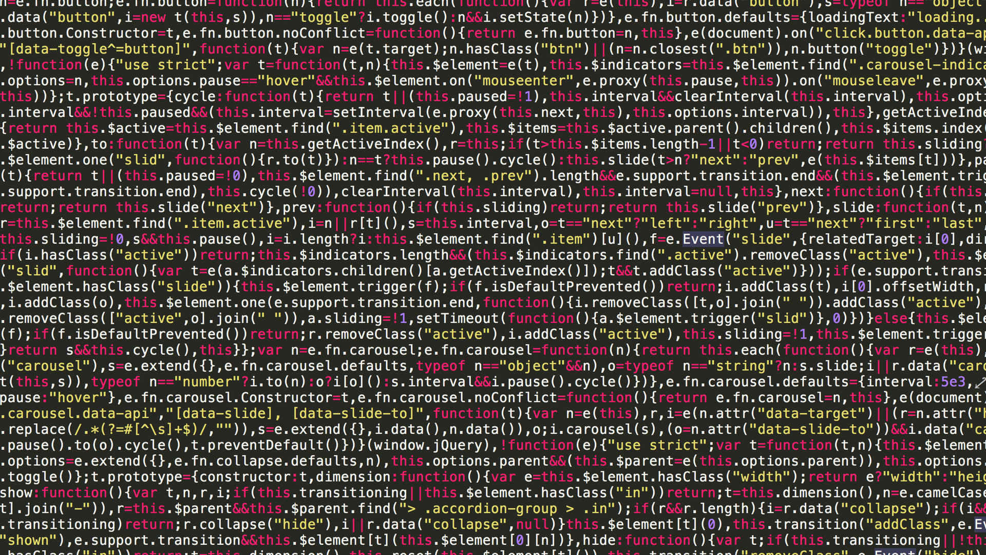 General 1920x1080 digital art minimalism code text HTML color codes JavaScript web development programming syntax highlighting CSS computer