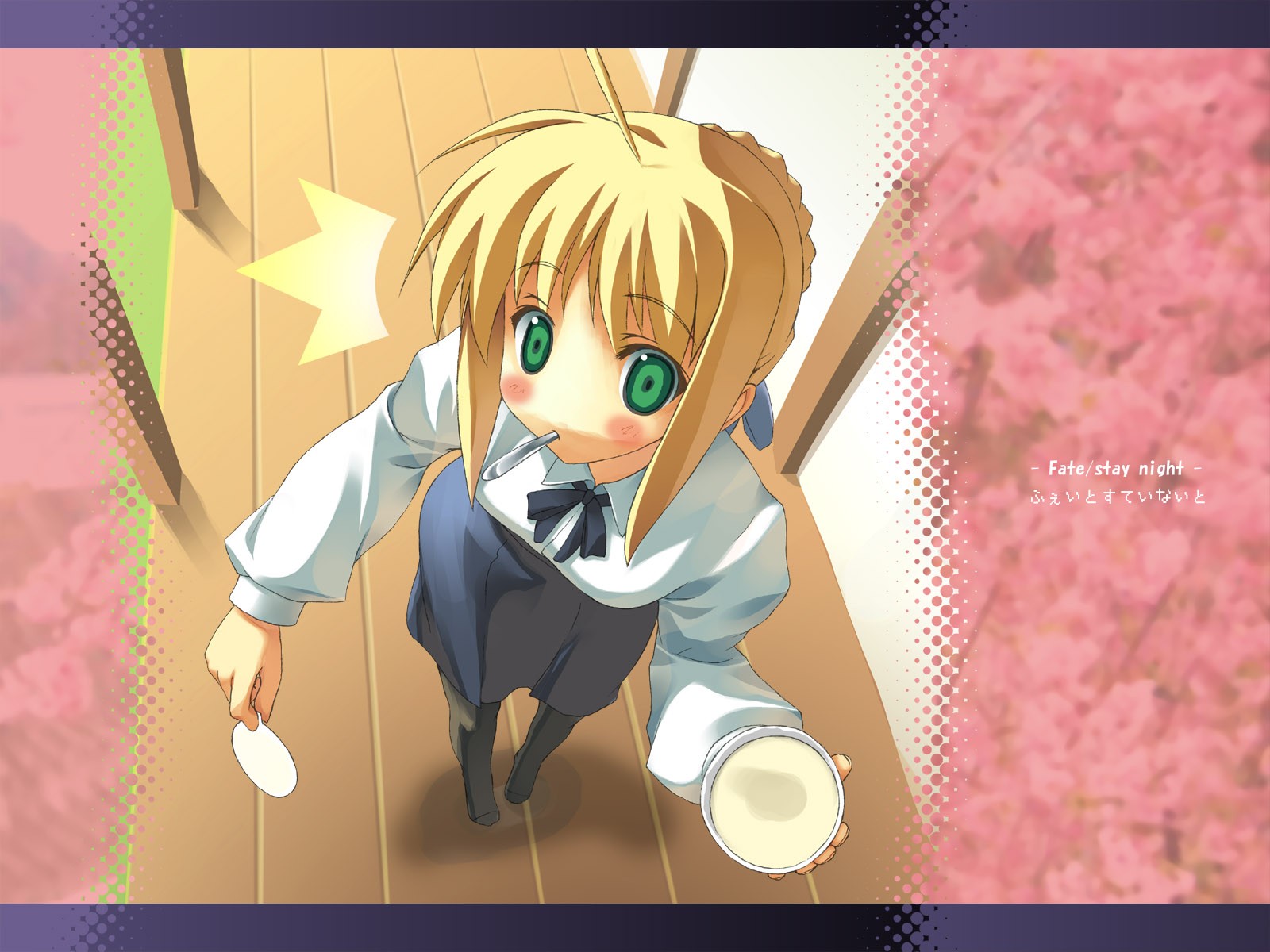 Anime 1600x1200 Fate series Fate/Stay Night anime girls Saber