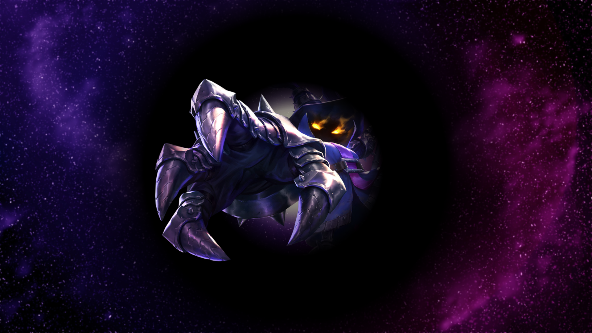 General 1920x1080 League of Legends picture-in-picture Veigar (League of Legends) space black holes stars