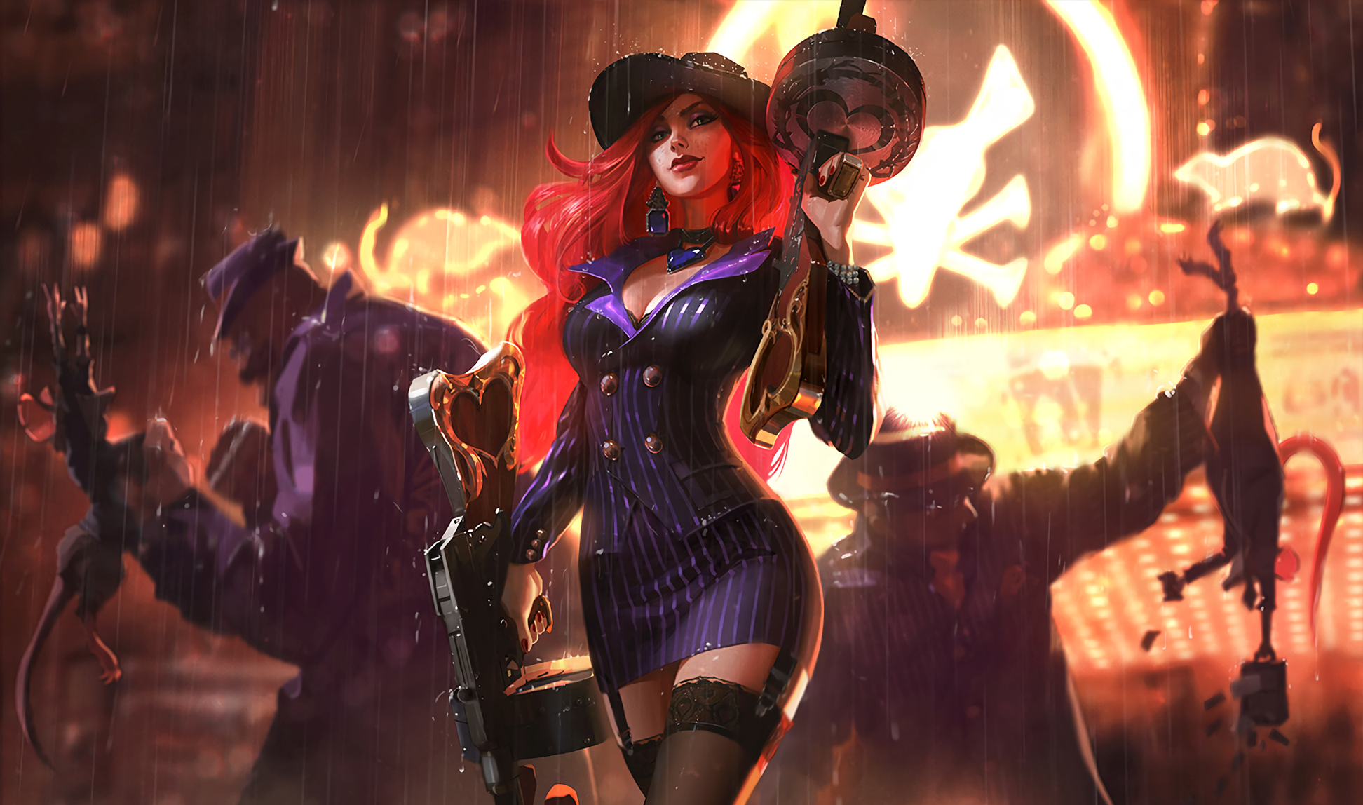 General 1944x1148 Miss Fortune (League of Legends) League of Legends weapon Riot Games video games video game characters
