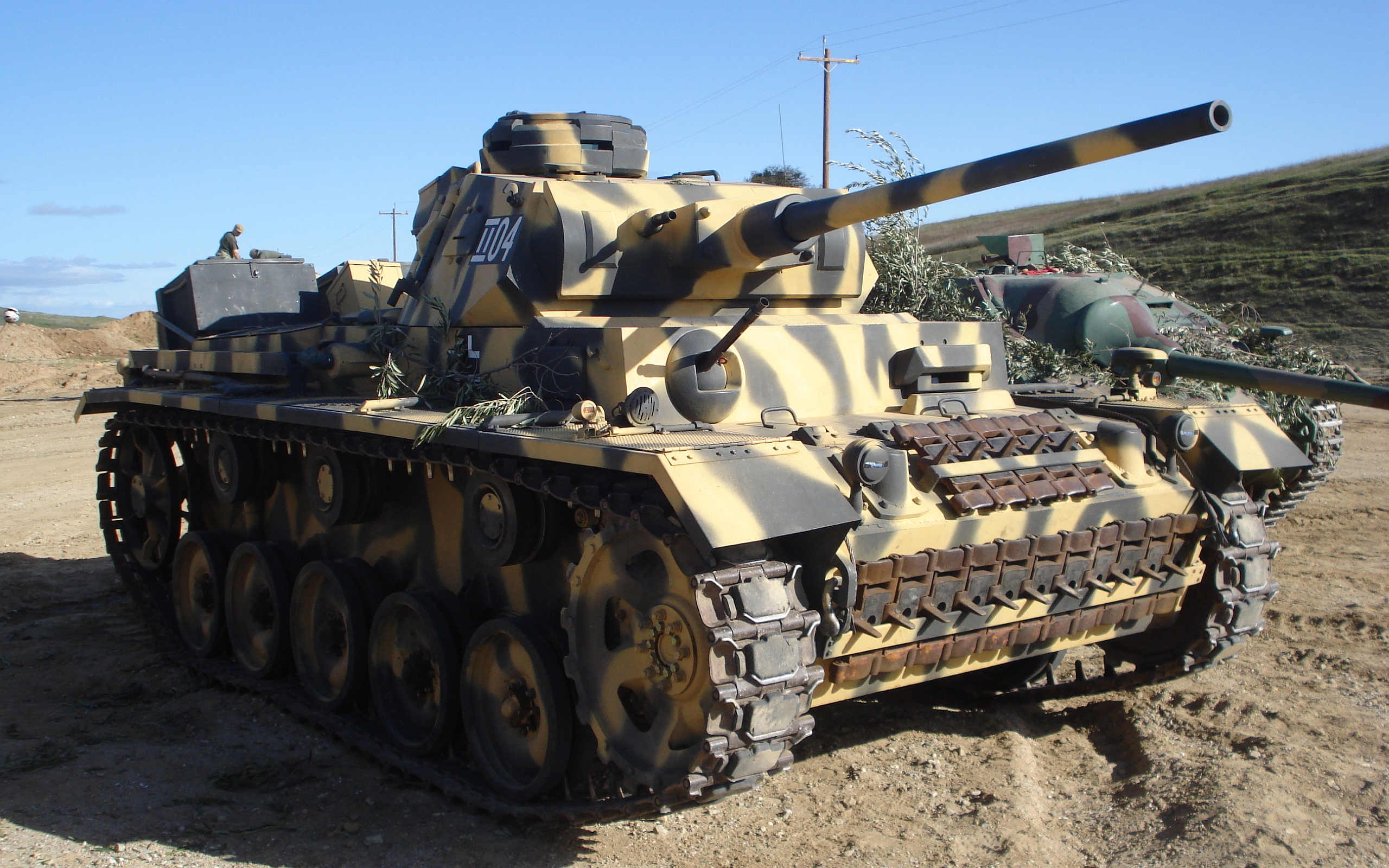 General 2560x1600 tank military Panzer III