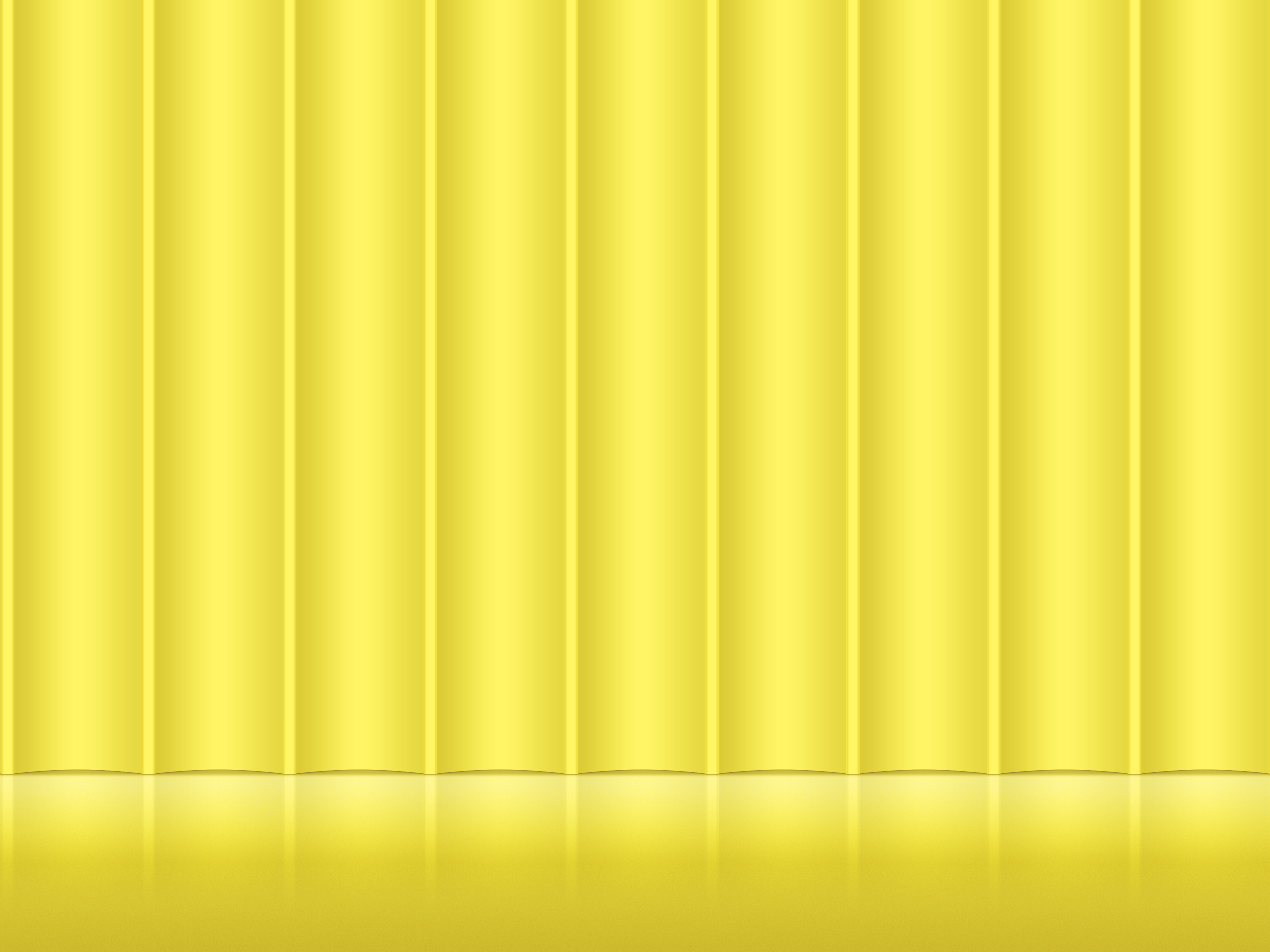 General 3840x2880 template curved wall yellow texture digital art