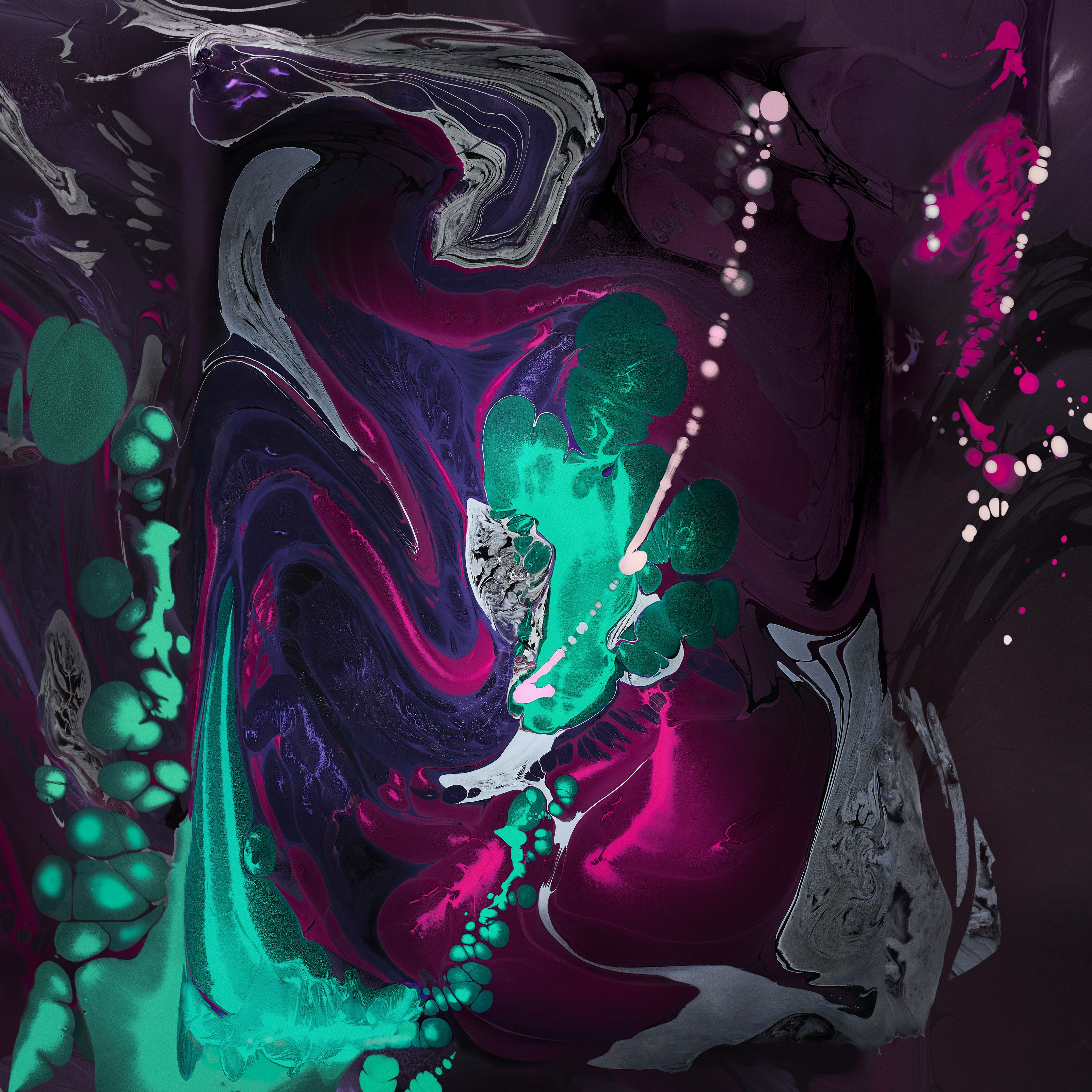 General 3208x3208 Color Burst abstract surreal artwork
