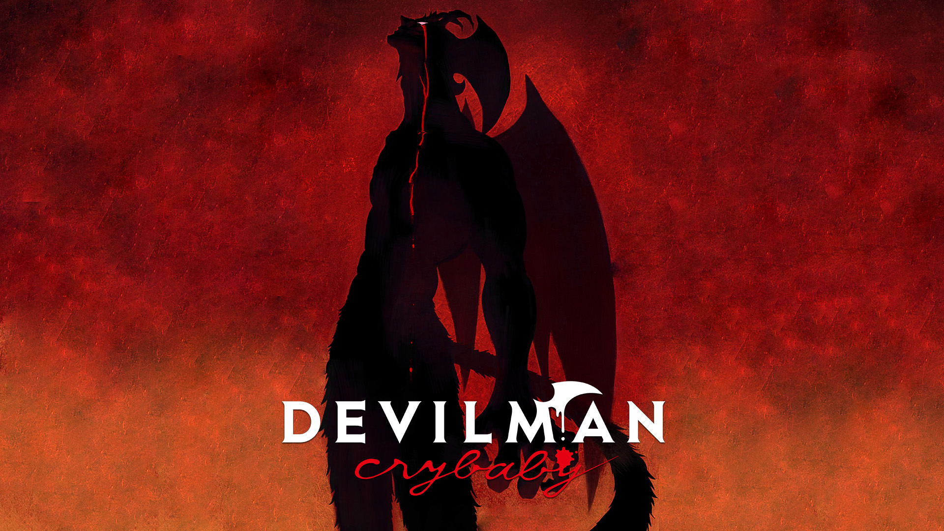 Anime 1920x1080 Akira Fudo Devilman Crybaby typography fantasy art