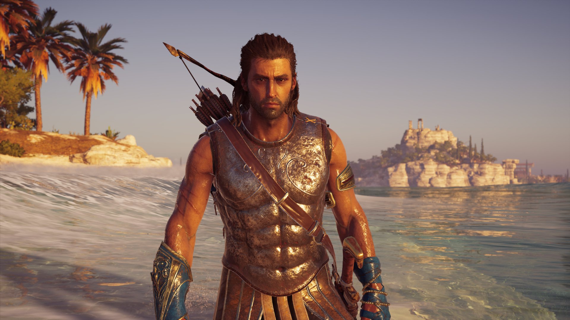 General 1920x1080 Assassin's Creed: Odyssey Alexios  video games screen shot protagonist video game characters Ubisoft