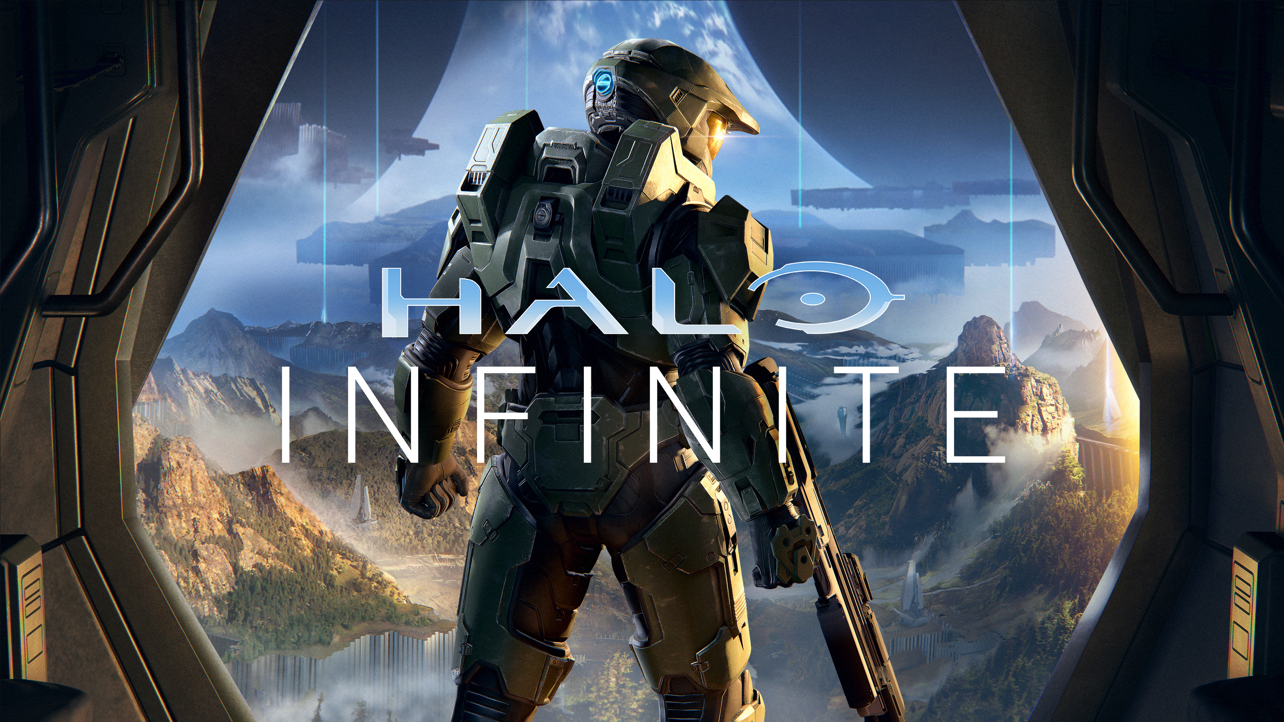 General 2560x1440 Halo Infinite video games Master Chief (Halo) video game art video game characters science fiction futuristic armor